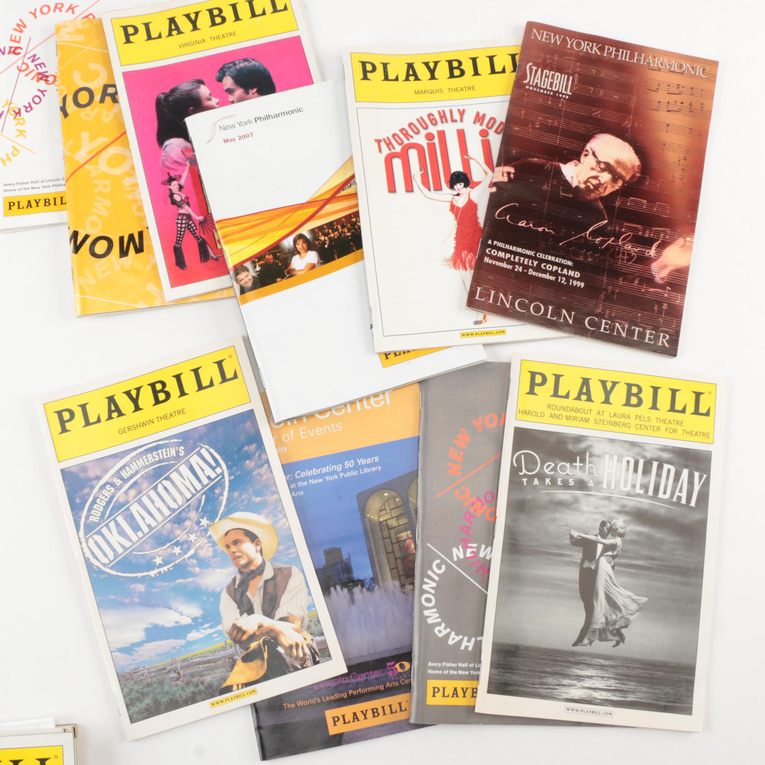 Playbills and Ticket Stubs