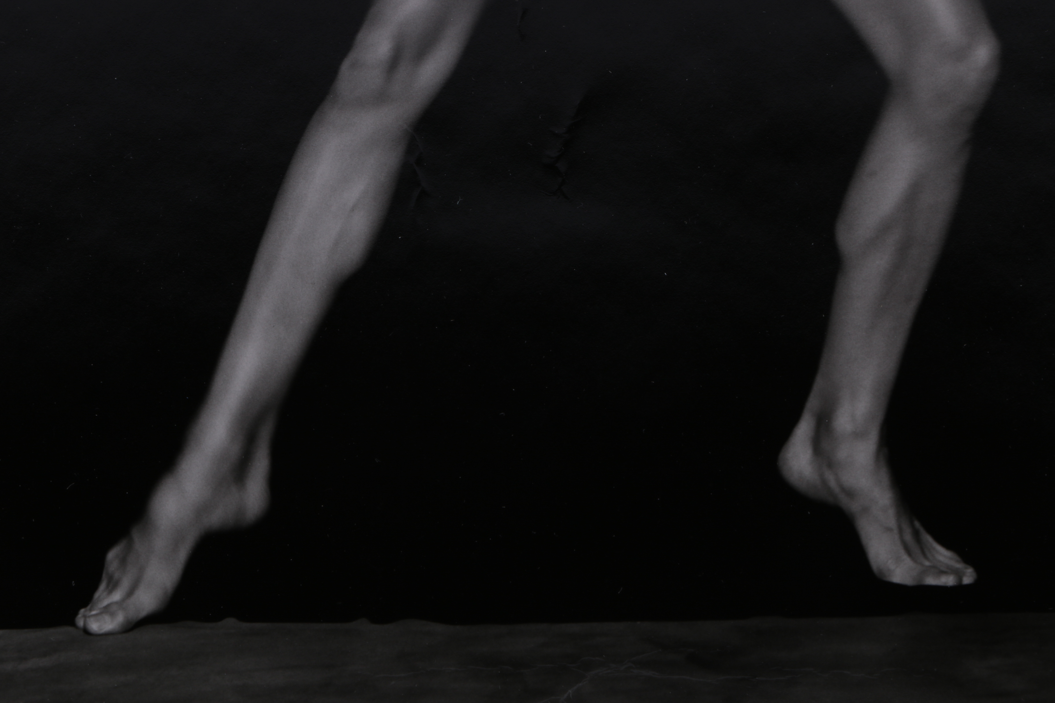 James Houston Black and White Photograph of Nude Figure