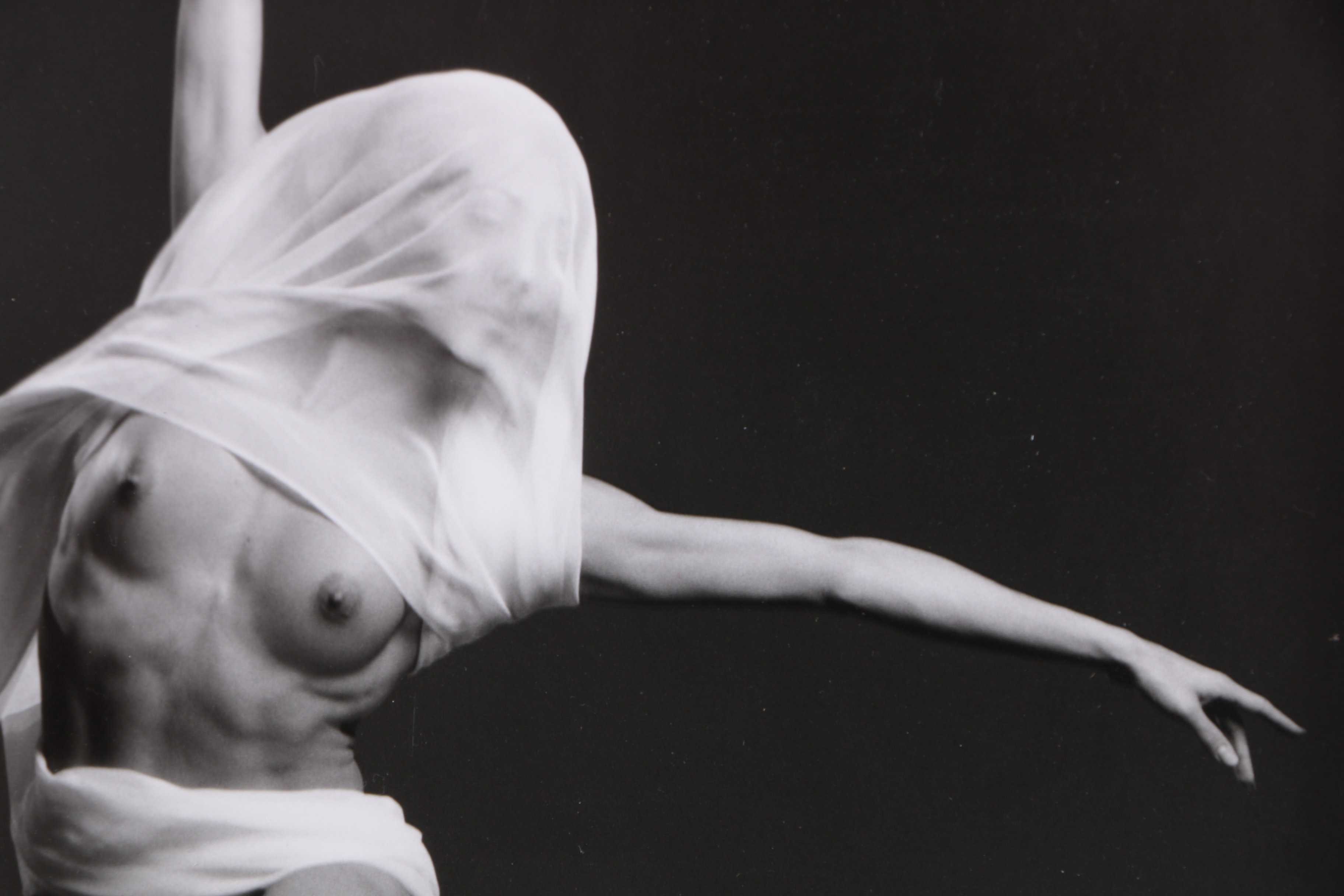 James Houston Black and White Photograph of Nude Figure
