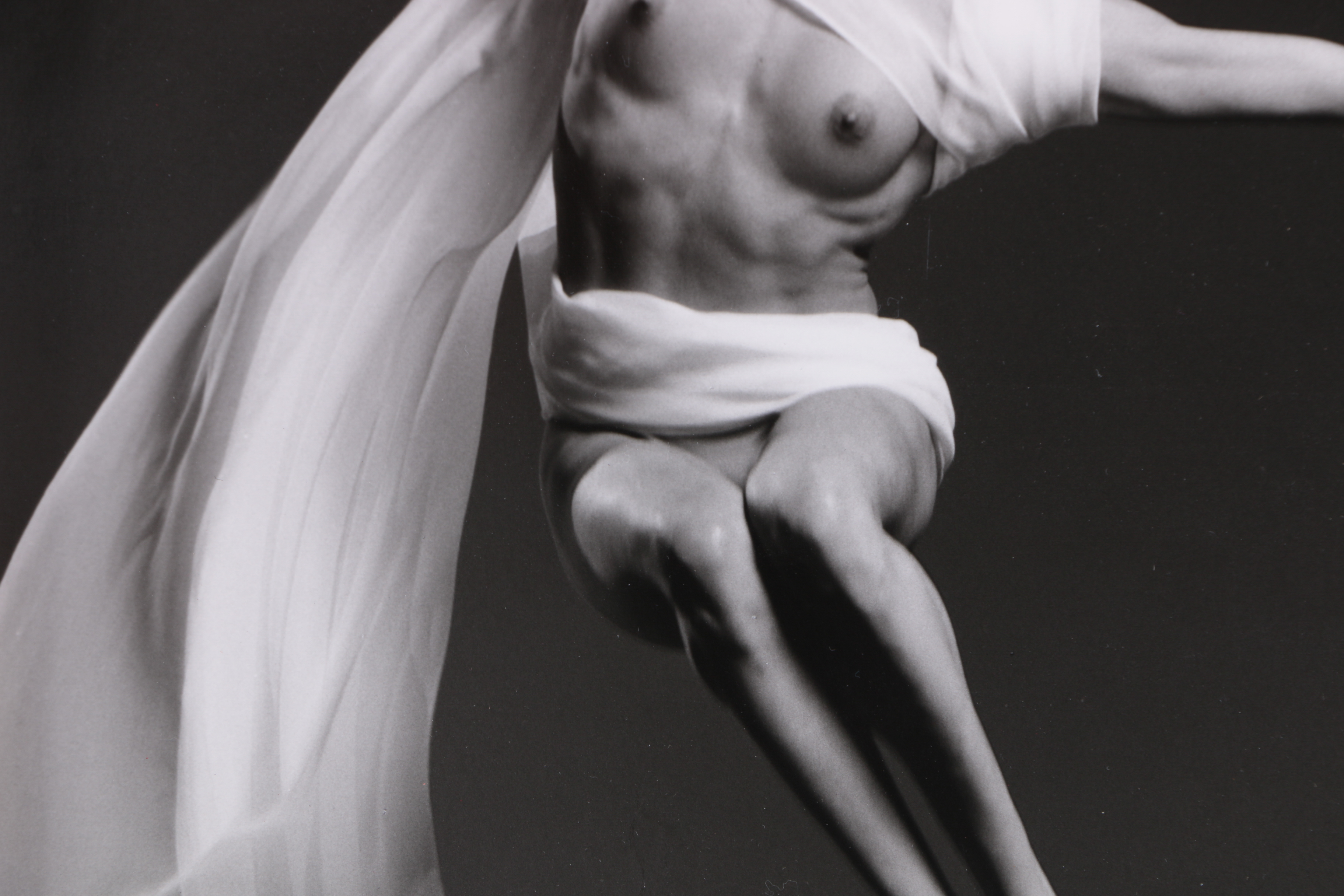 James Houston Black and White Photograph of Nude Figure