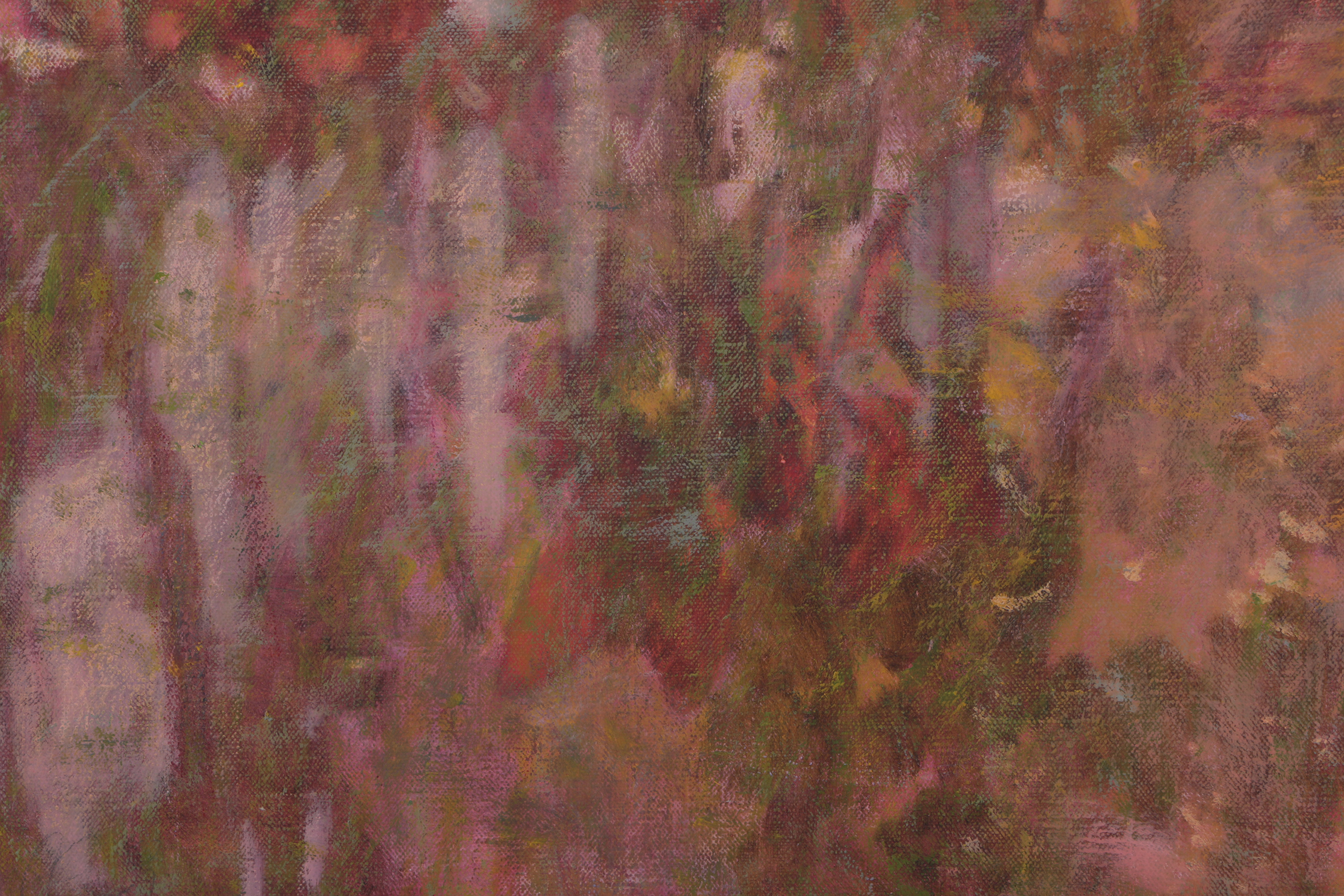 Terry Moeller Oil Painting on Canvas Abstracted Landscape