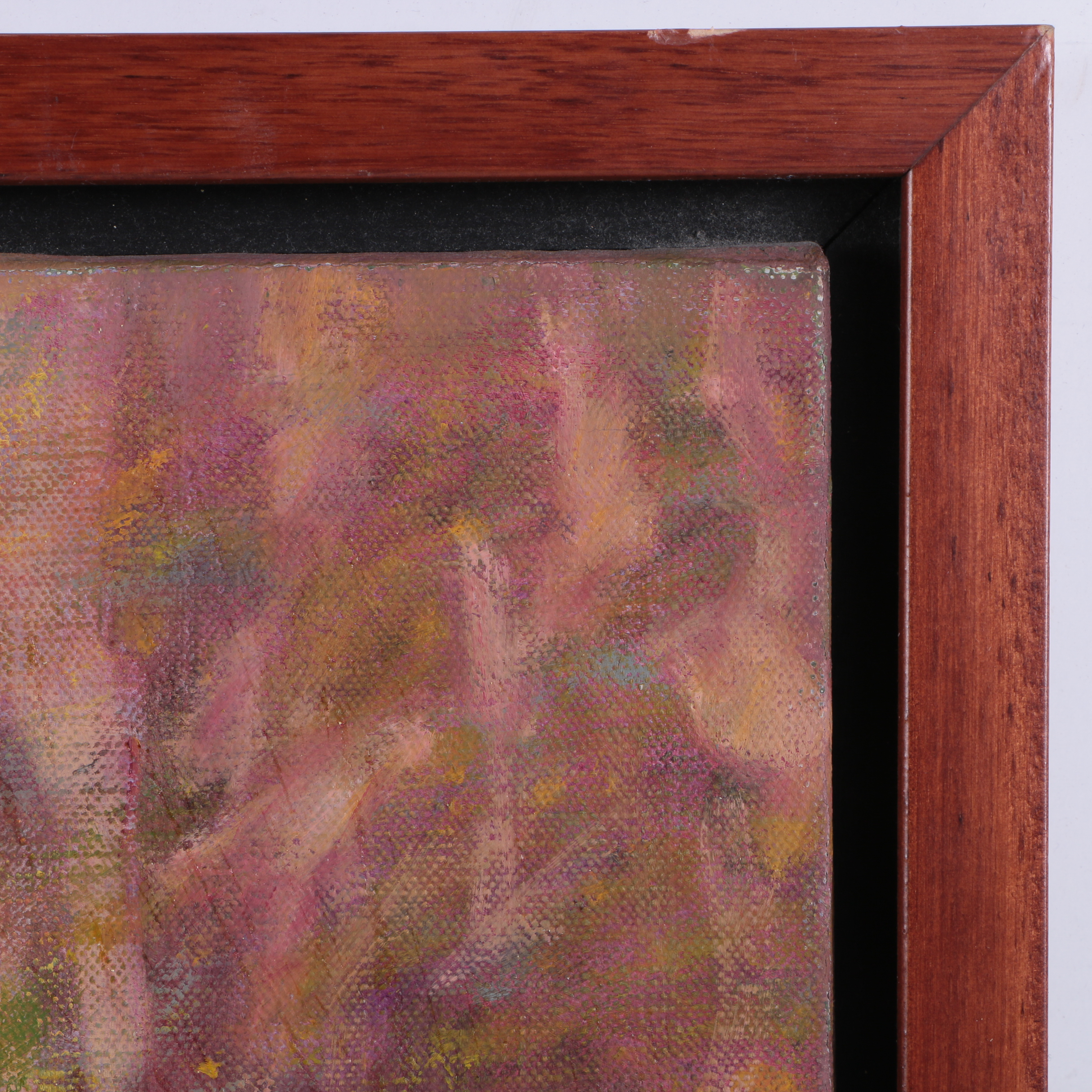 Terry Moeller Oil Painting on Canvas Abstracted Landscape