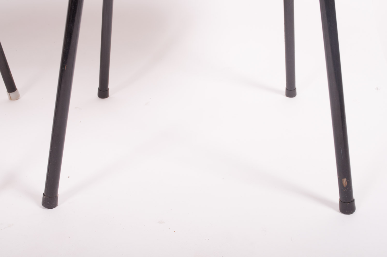 Vintage Mid Century Modern Eames Style Fiberglass Shell Side Chairs