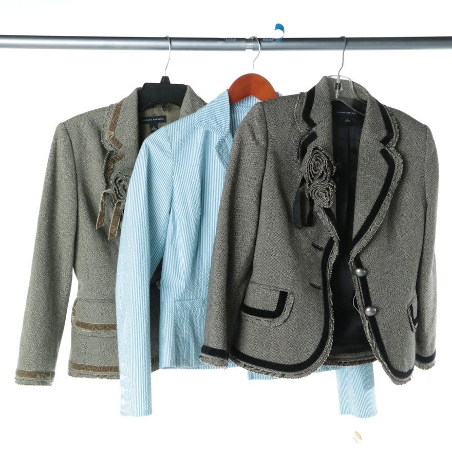 Women's Suit Jackets Including Banana Republic