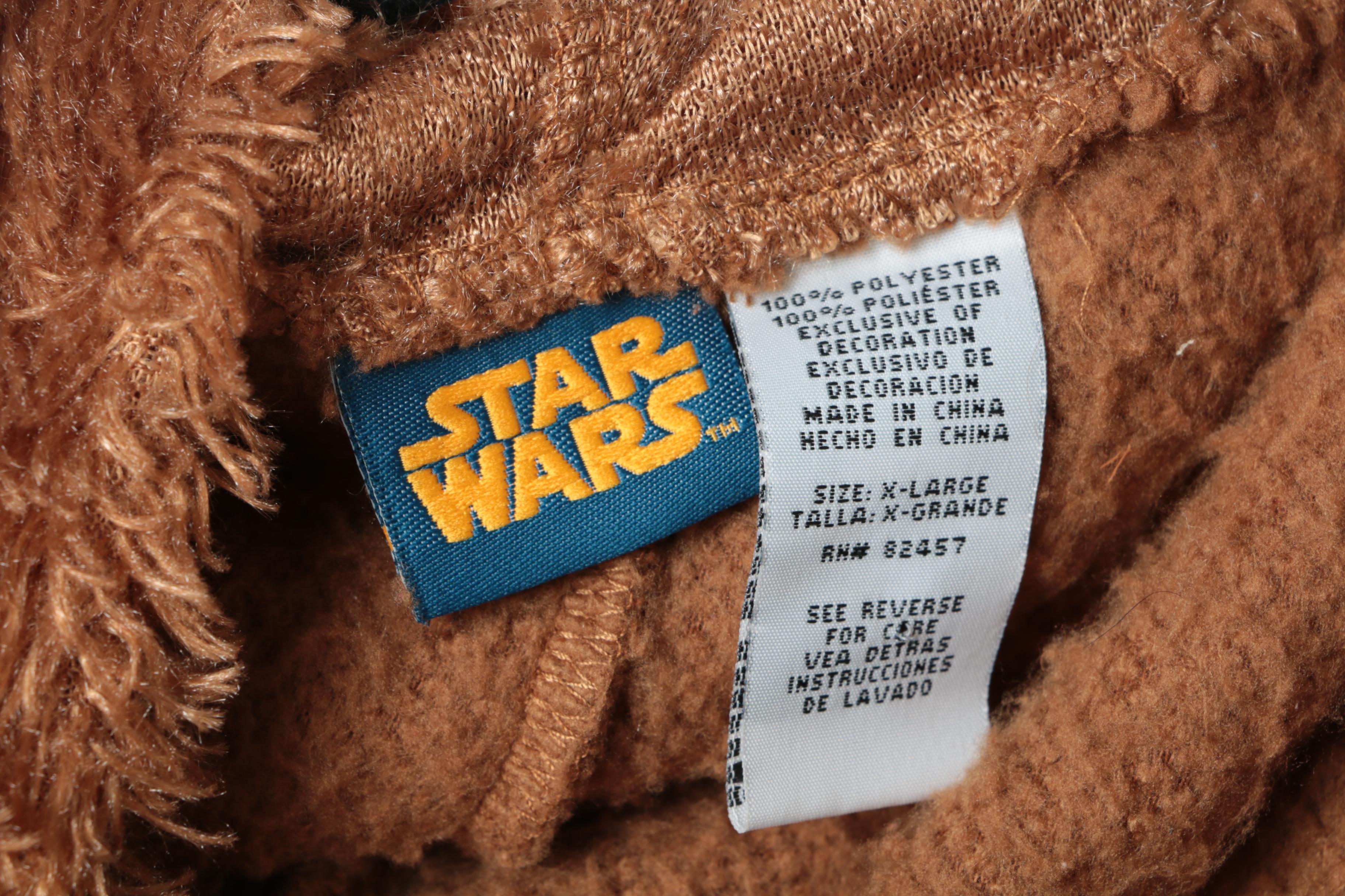 Disney Chewbacca Costume and Dinner Paris Chef Hat