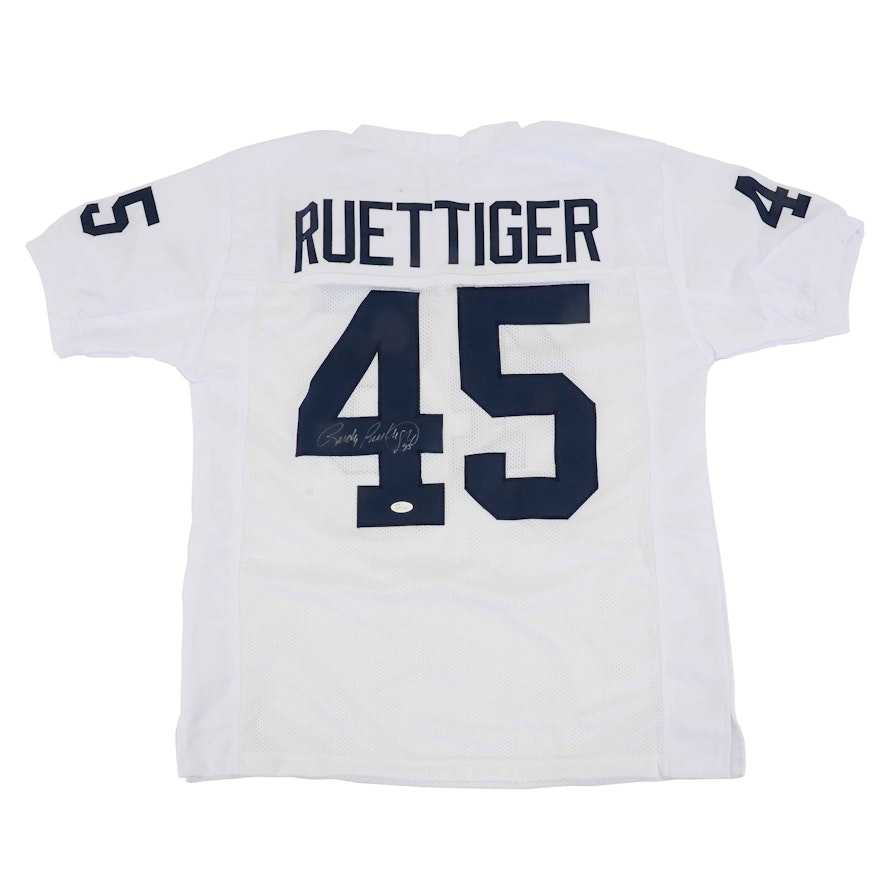 Rudy Ruettiger "Rudy" Autographed Jersey  COA