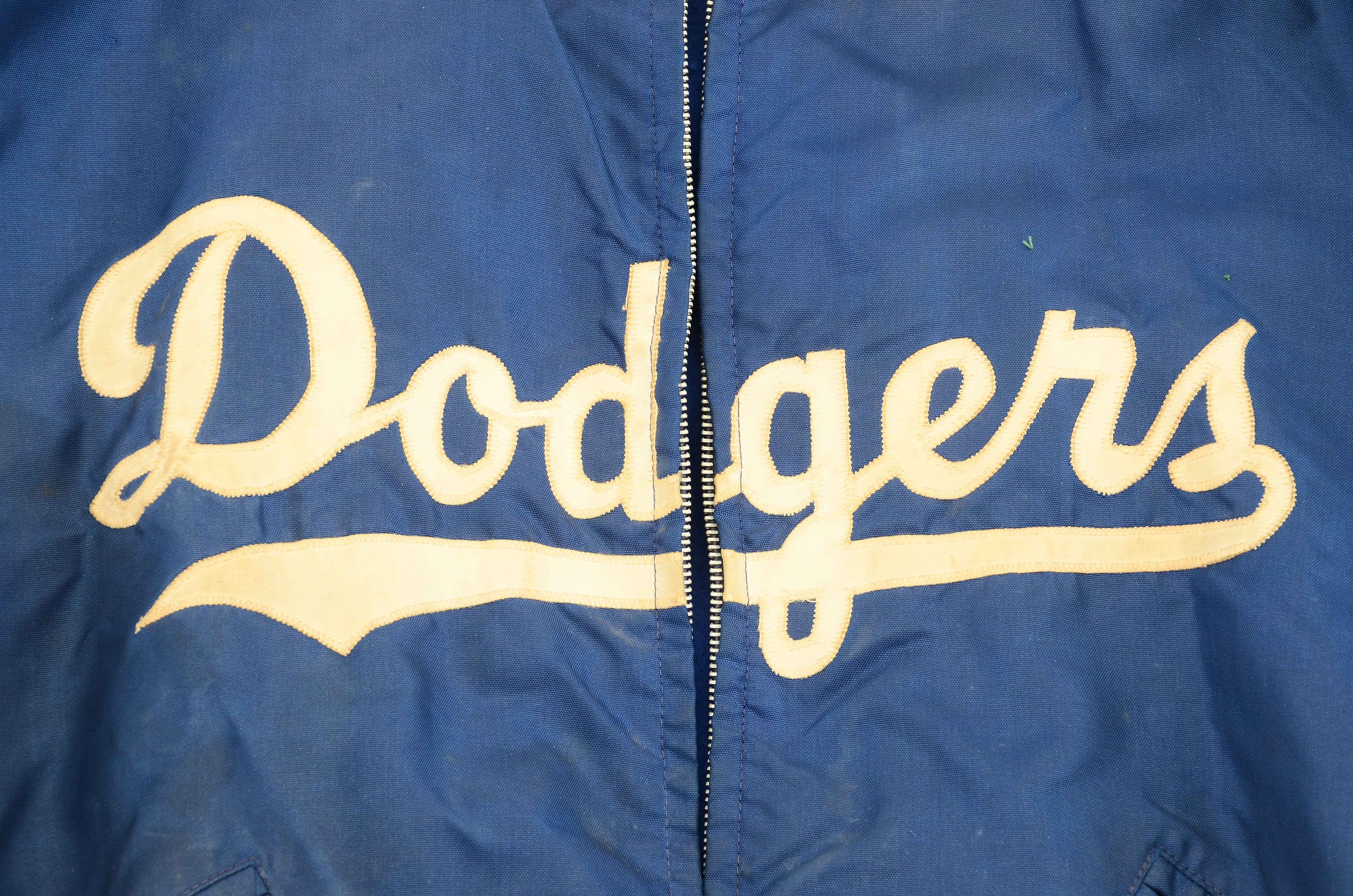 Vintage Dodgers Heavyweight Baseball Jacket