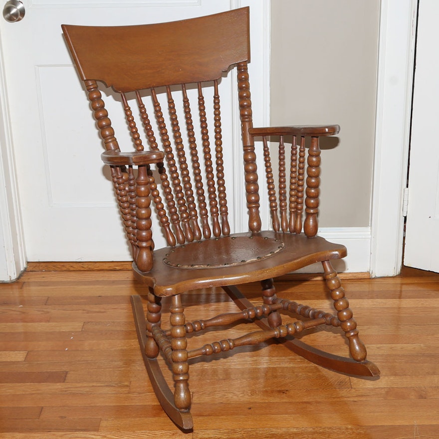 Antique Colonial Revival Rocking Chair