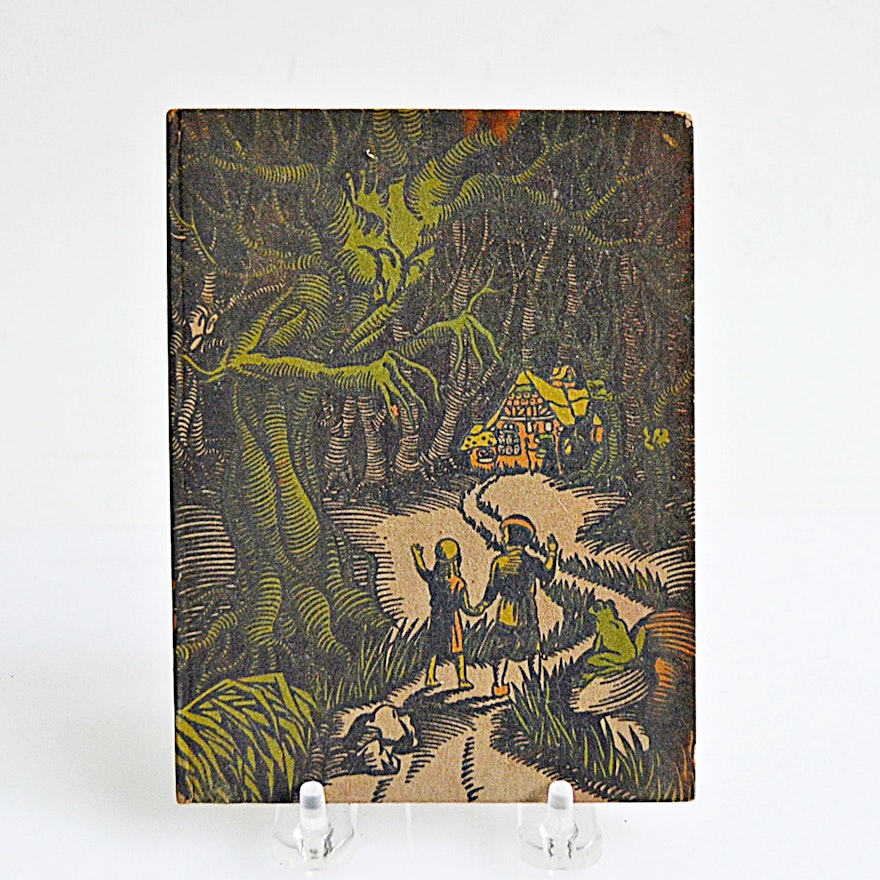 1936 Arts and Crafts Edition of "Hansel & Grethel" by The Brothers Grimm