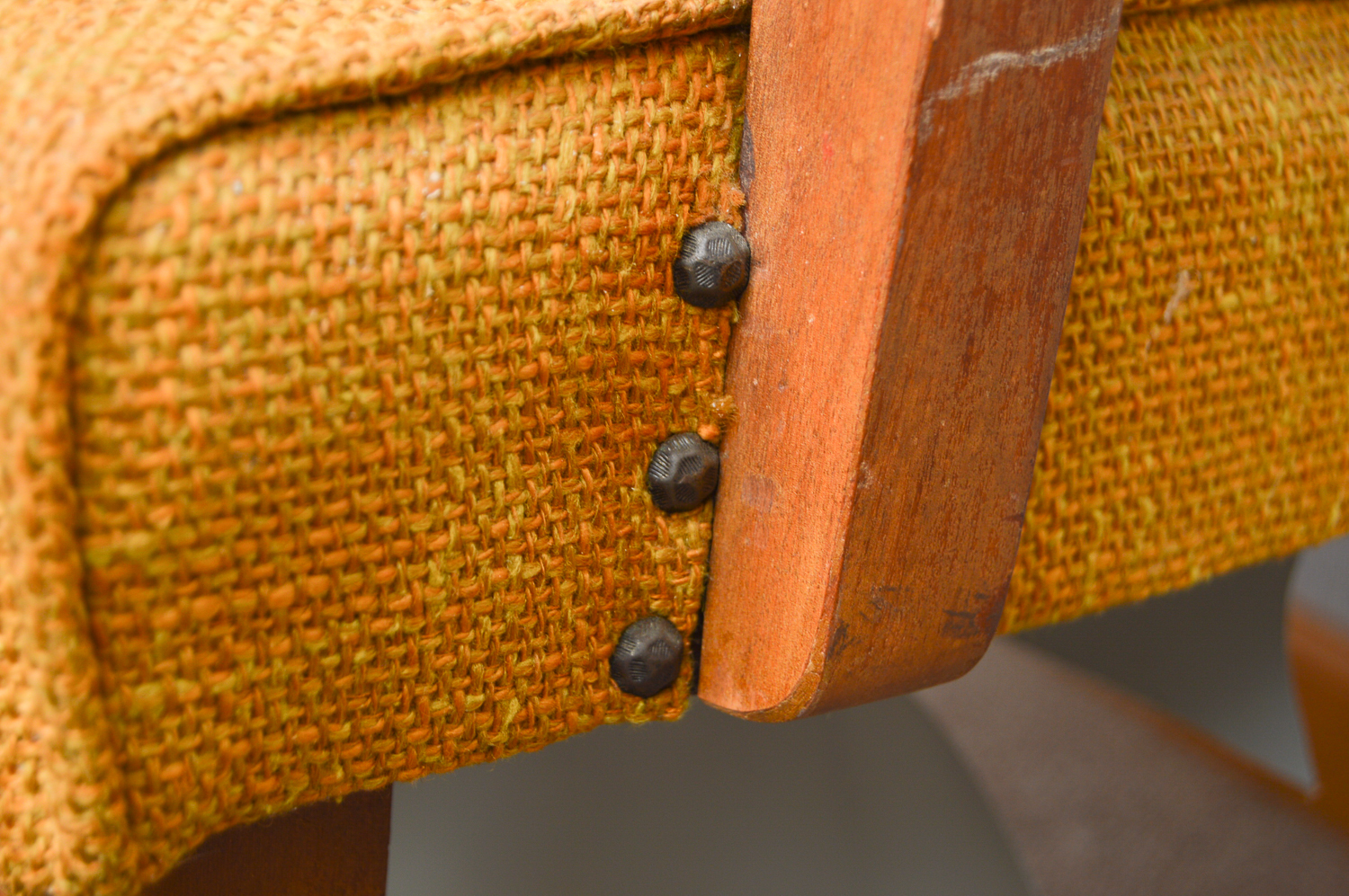 Mid Century Modern Barrel Chair