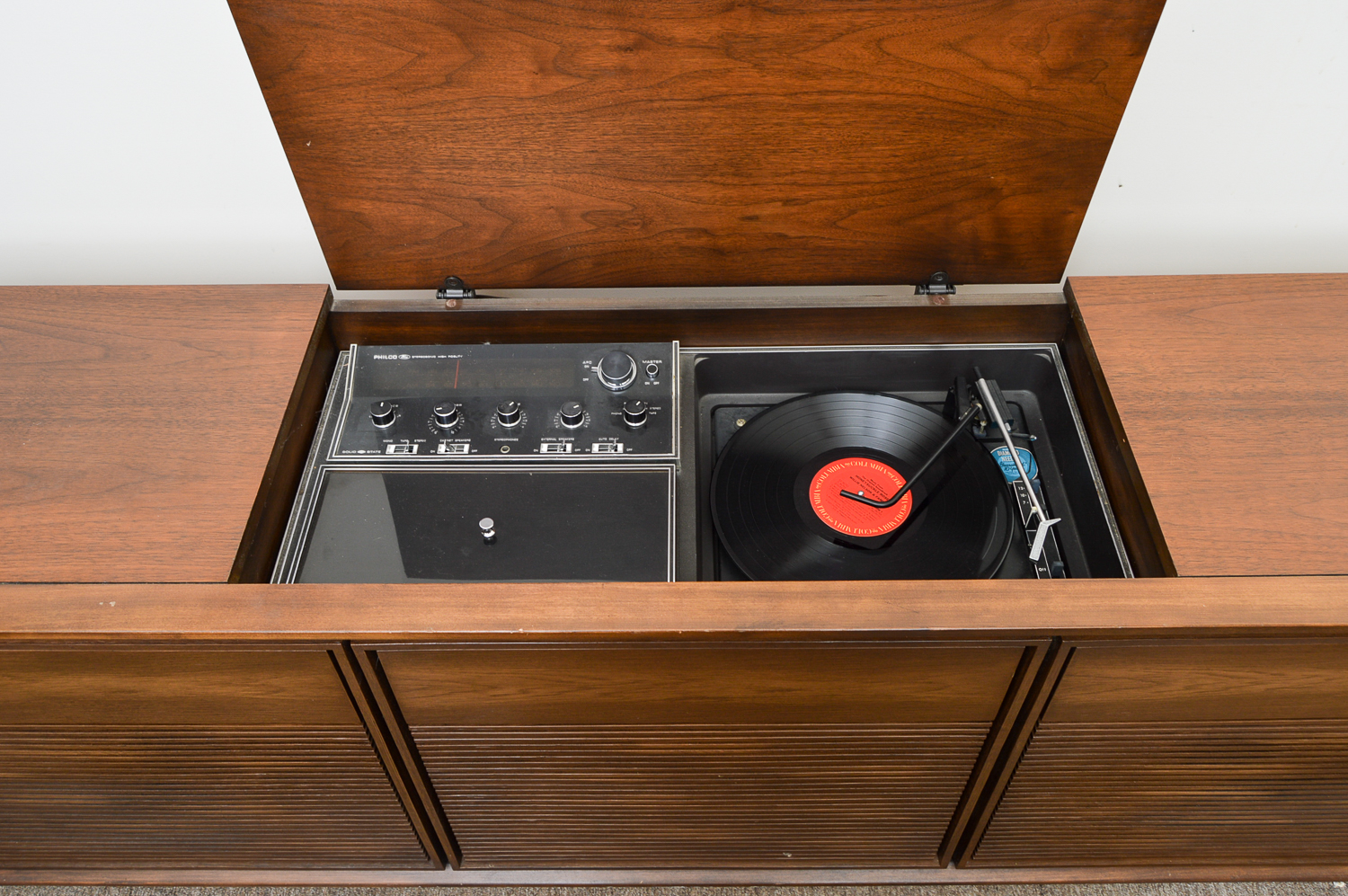Mid-Century Philco Stereo Console
