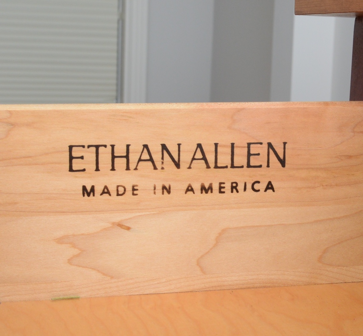 Ethan Allen "Country Colors" Maple Cabinet