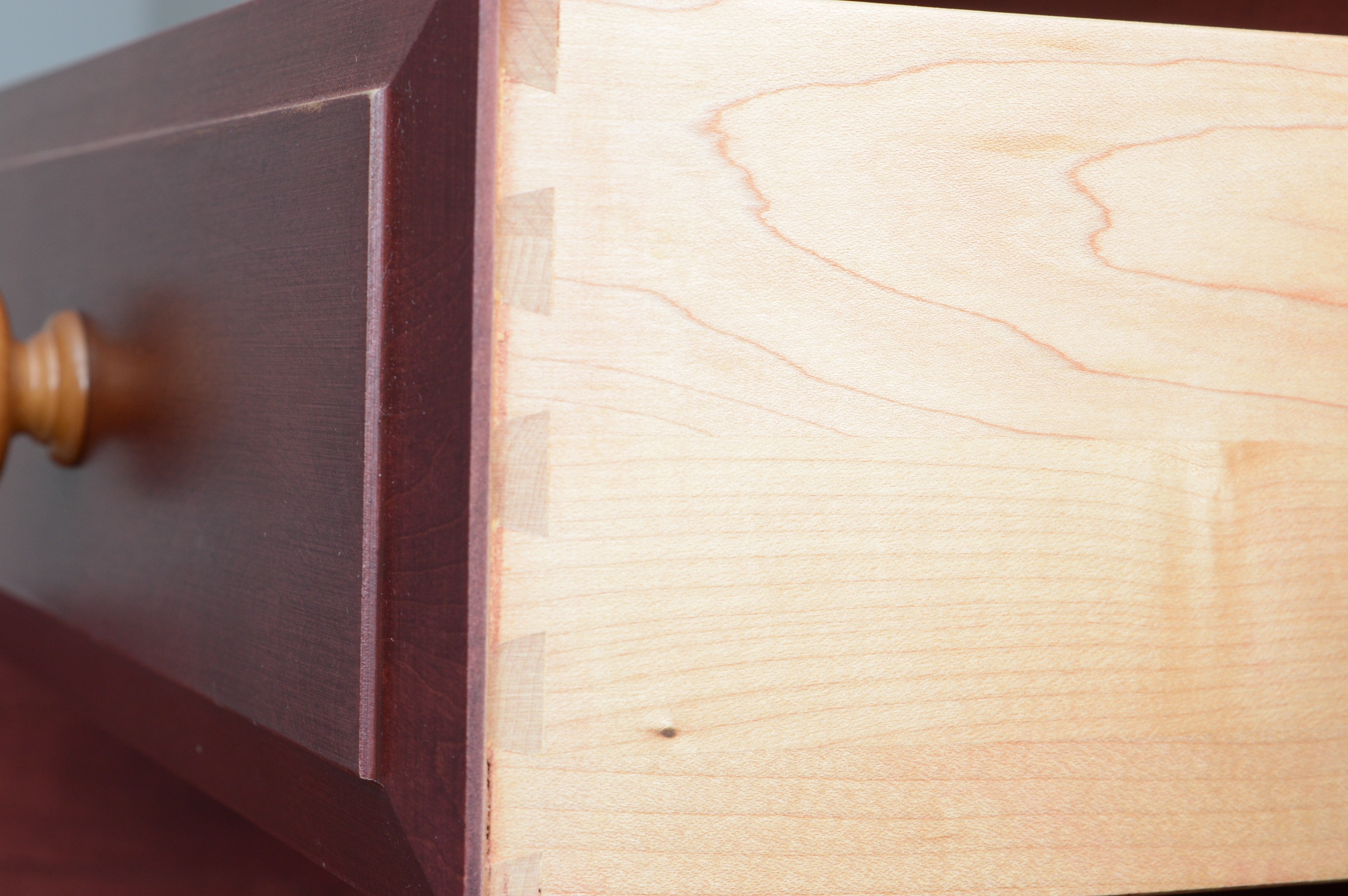 Ethan Allen "Country Colors" Maple Cabinet