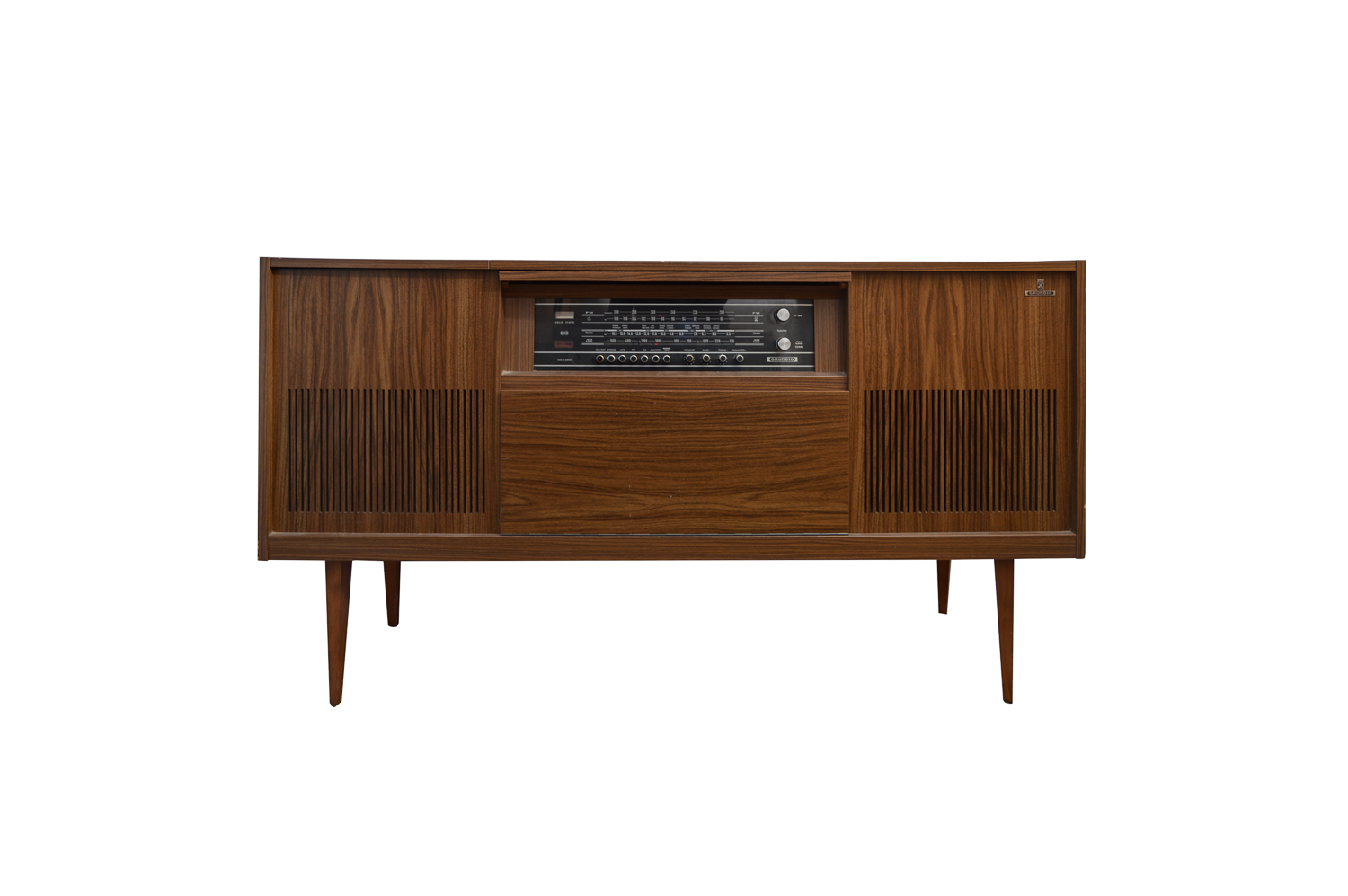 Grundig Radio Console with Turntable