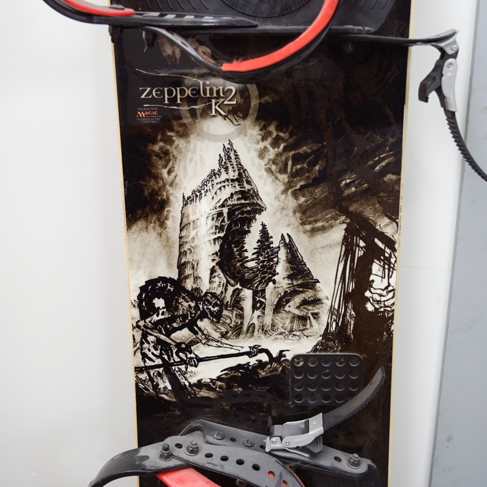 K2 "Zeppelin" 159cm Snowboard with "Magic: The Gathering" Graphics