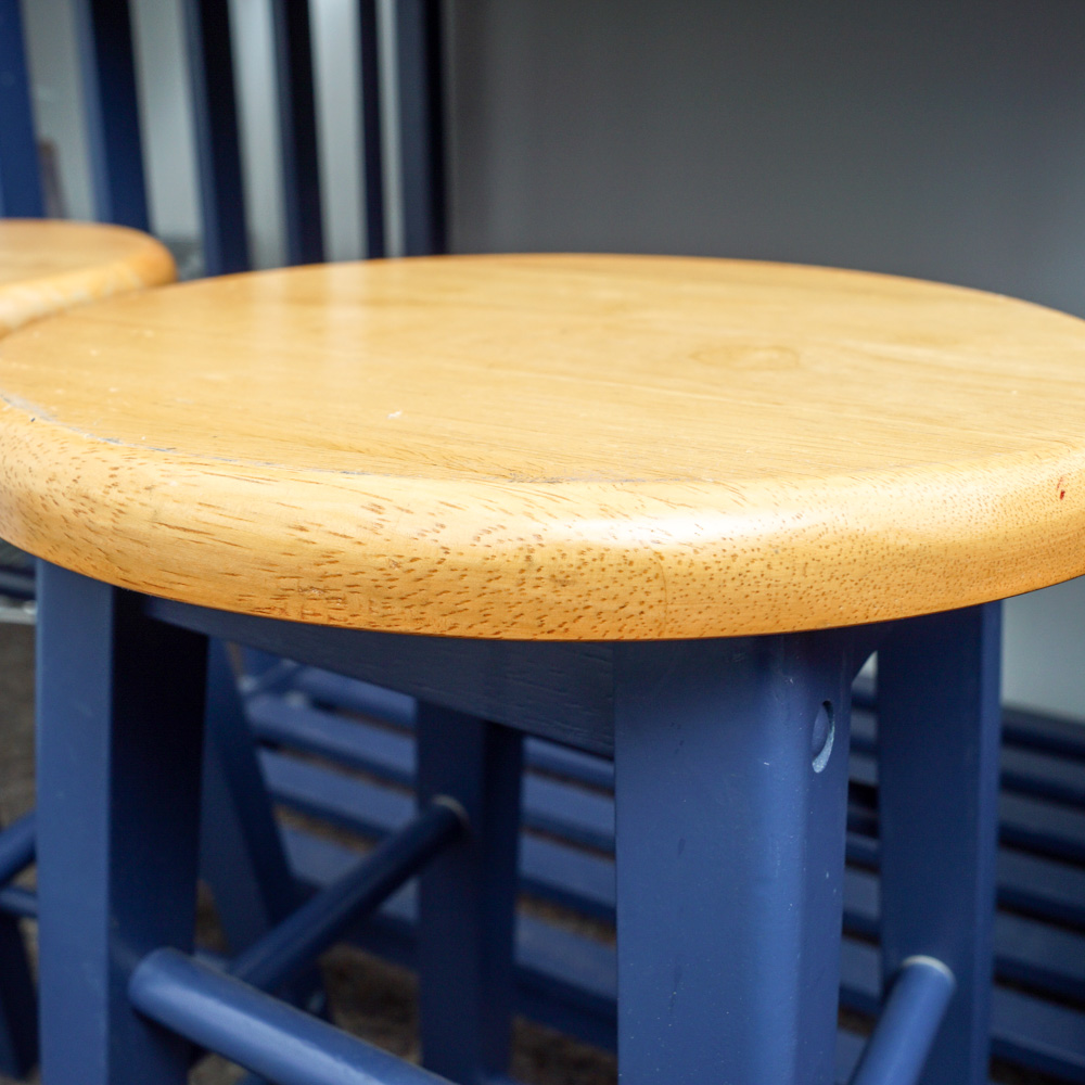 Pair of Stools with Dining Table