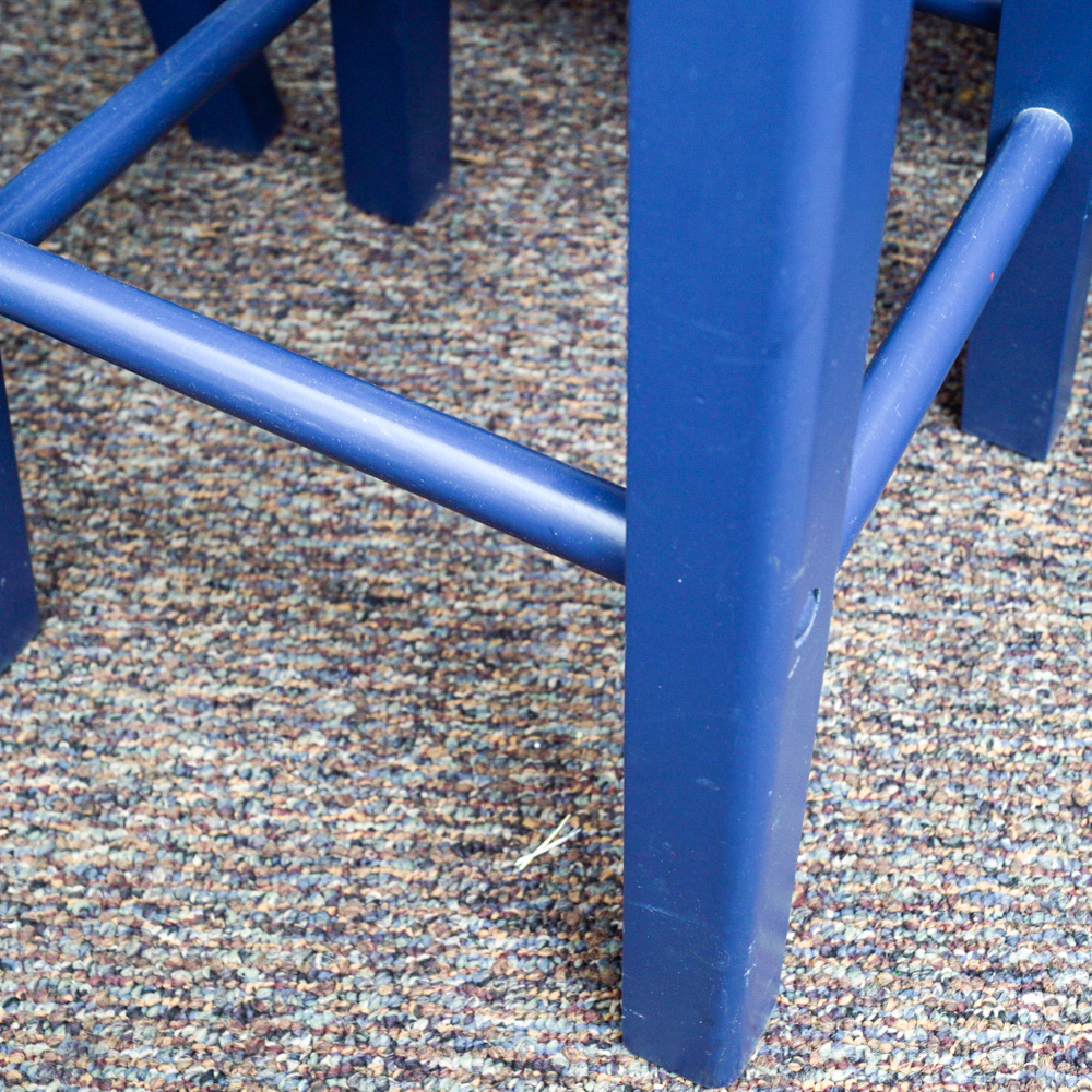 Pair of Stools with Dining Table