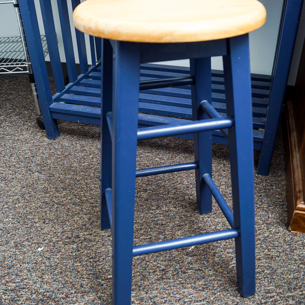 Pair of Stools with Dining Table