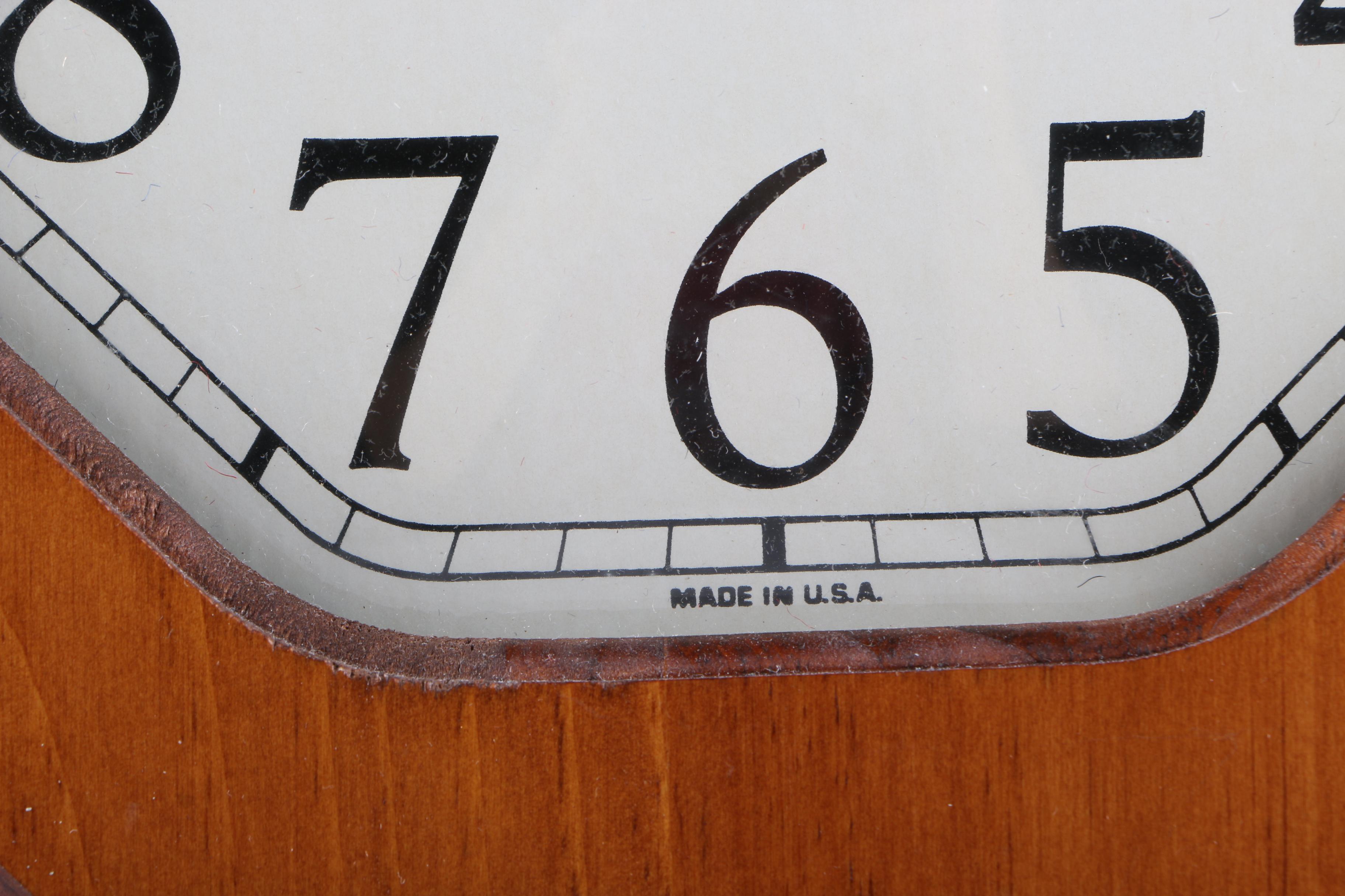 Verichron Wood Wall Clock