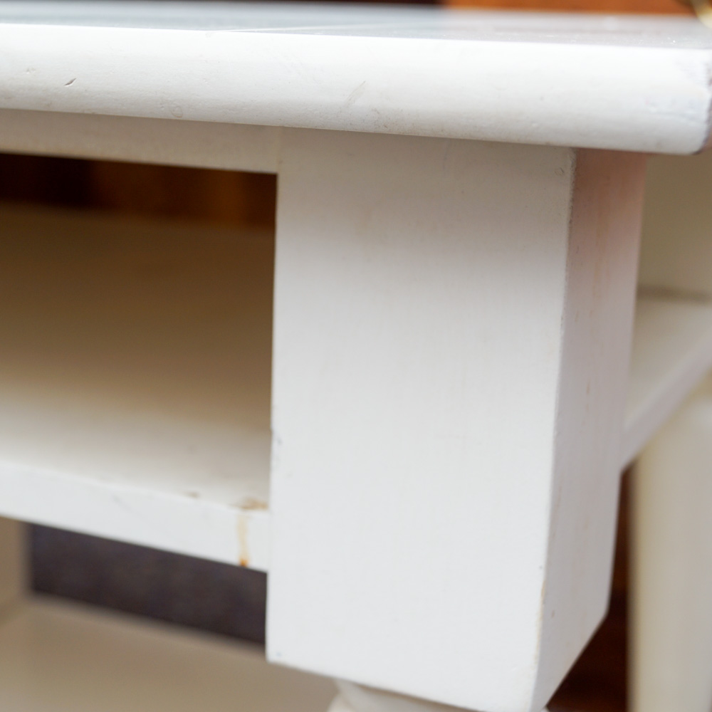 Traditional Style Painted Coffee Table