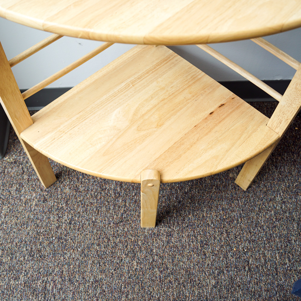 Wooden Corner Shelf