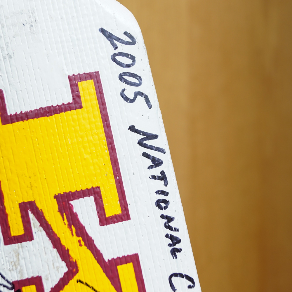 2005 Autographed University of Denver Goalie Stick