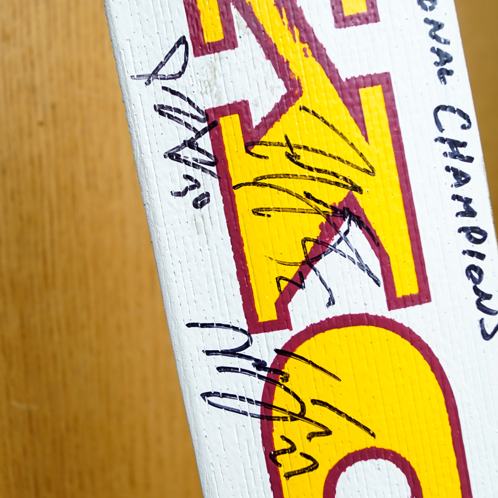 2005 Autographed University of Denver Goalie Stick