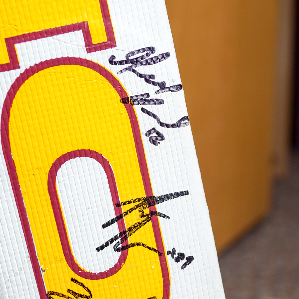 2005 Autographed University of Denver Goalie Stick