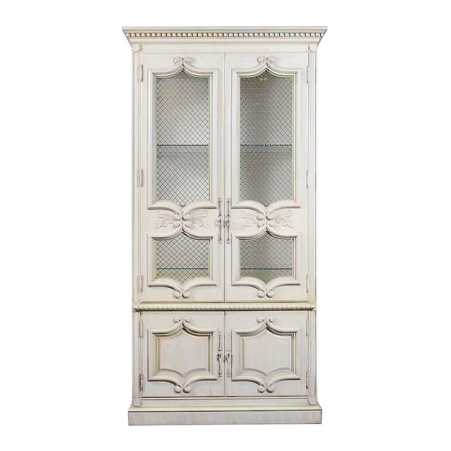 Off-White Thomasville China Cabinet