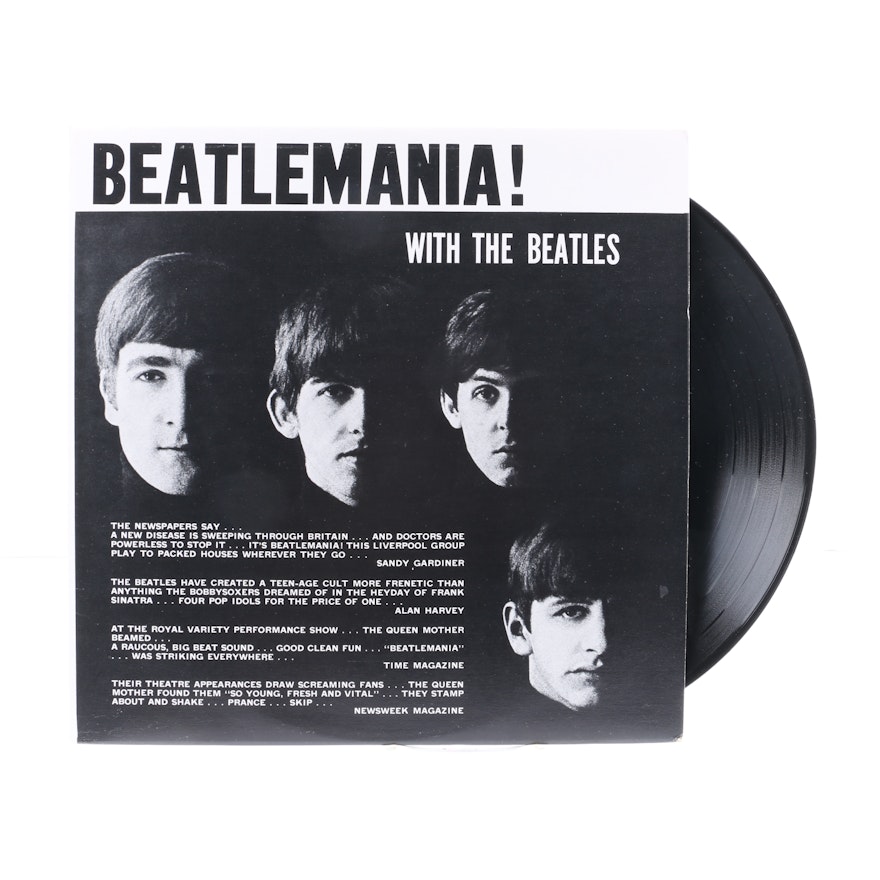 "Beatlemania! With The Beatles" Canadian Stereo Pressing LP