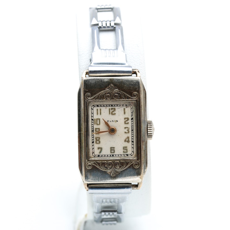 Vintage Elgin 14K Gold Filled Wristwatch