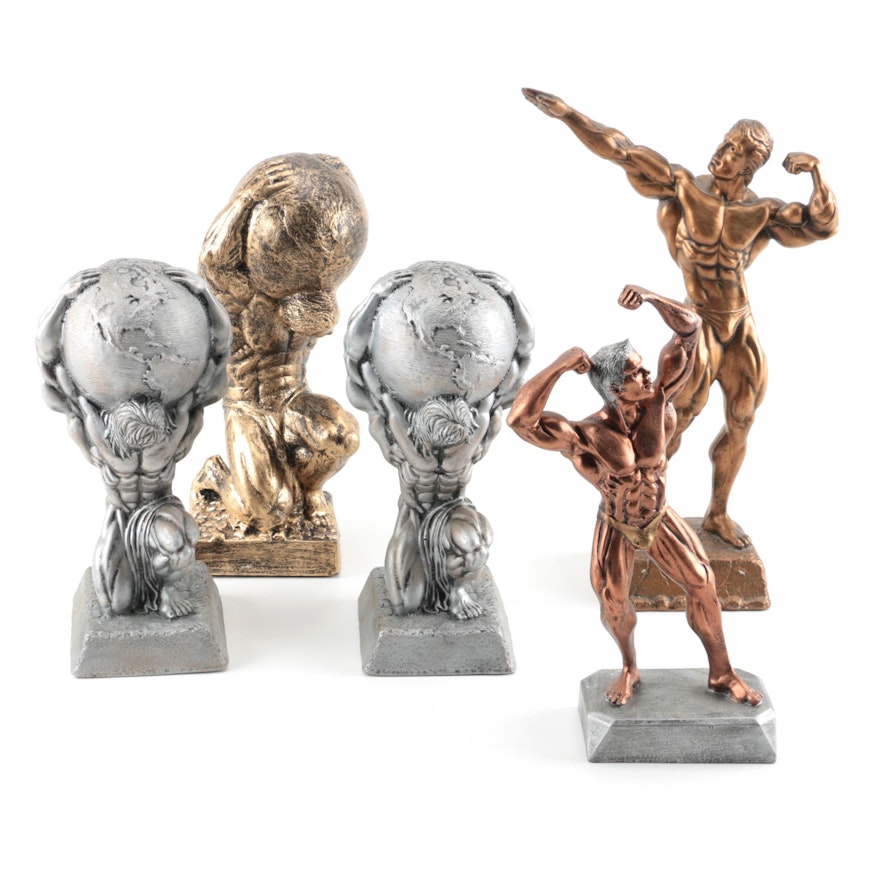 Niels Andersen Body Building and Power Lifting Sculptural Awards