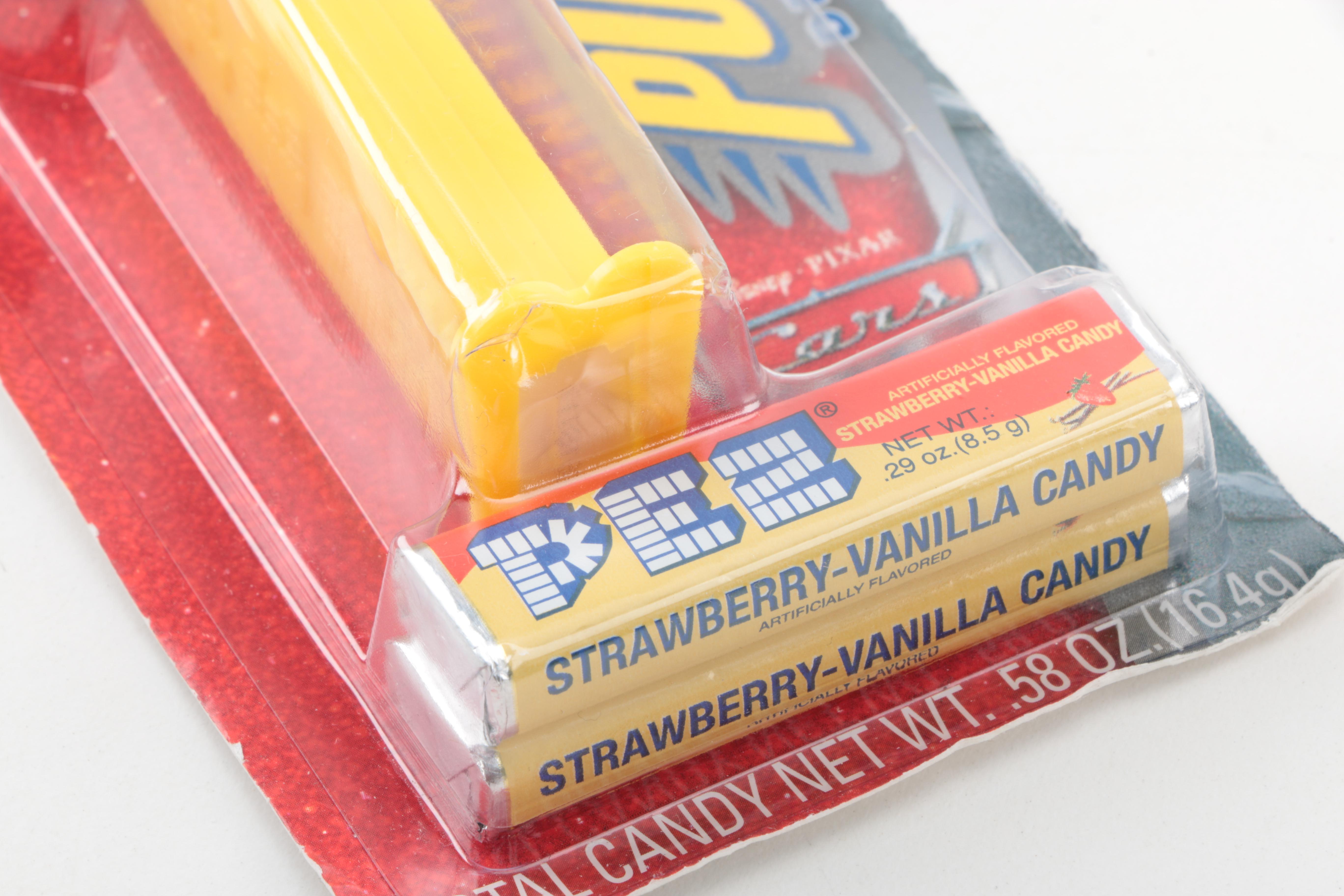 CVS Truck and Disney "Cars" Themed Detachable Pull & Go Vehicles Pez Dispensers