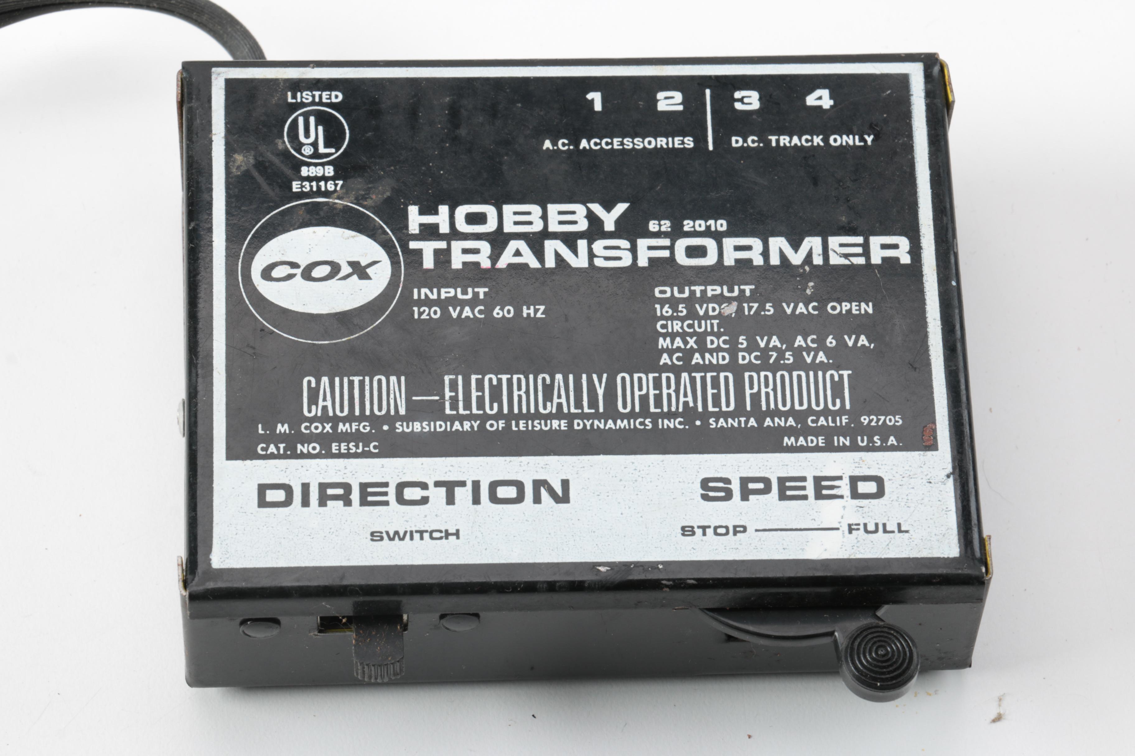 Model Train Transformers, Switches and Accessories