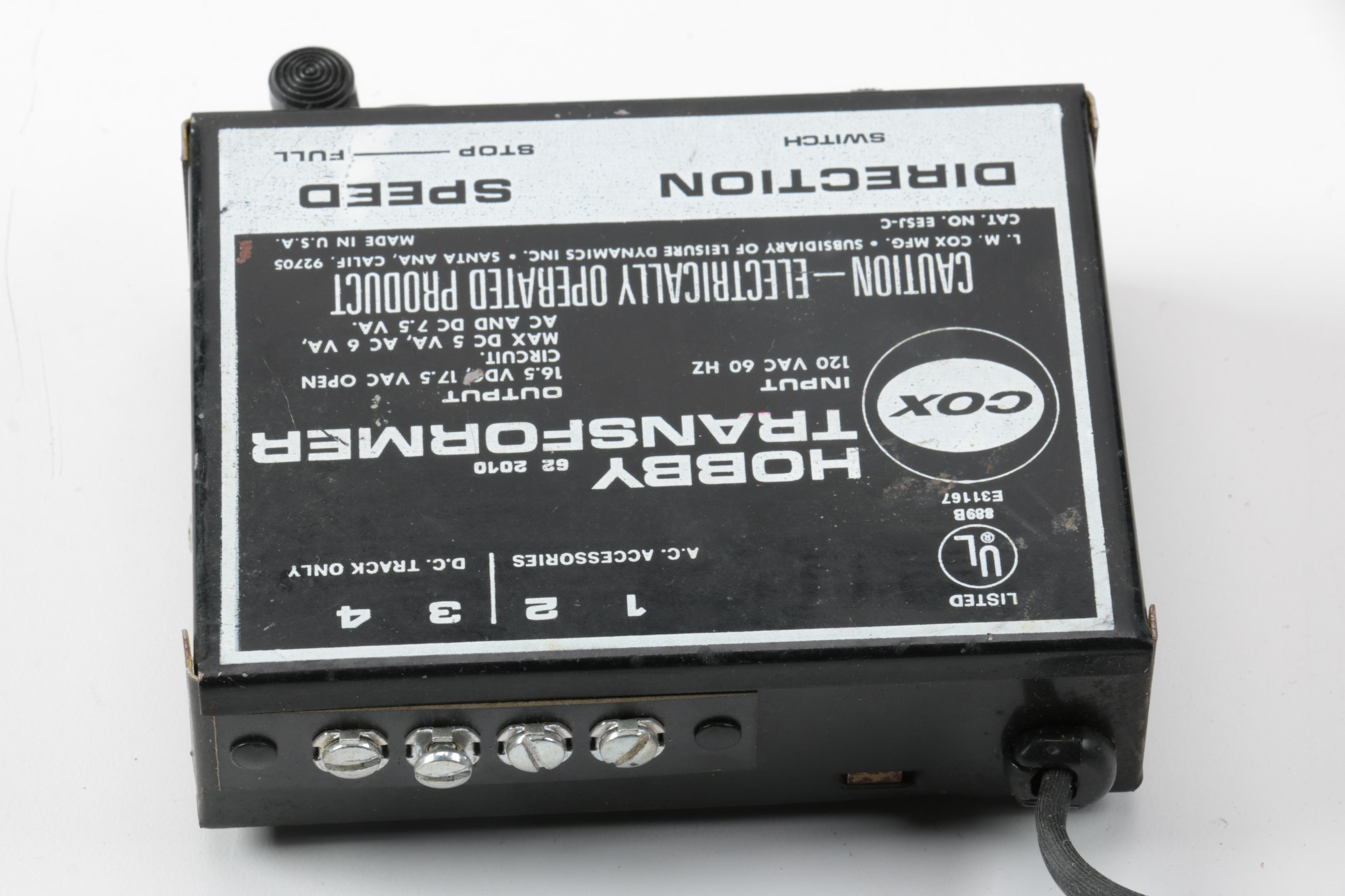 Model Train Transformers, Switches and Accessories