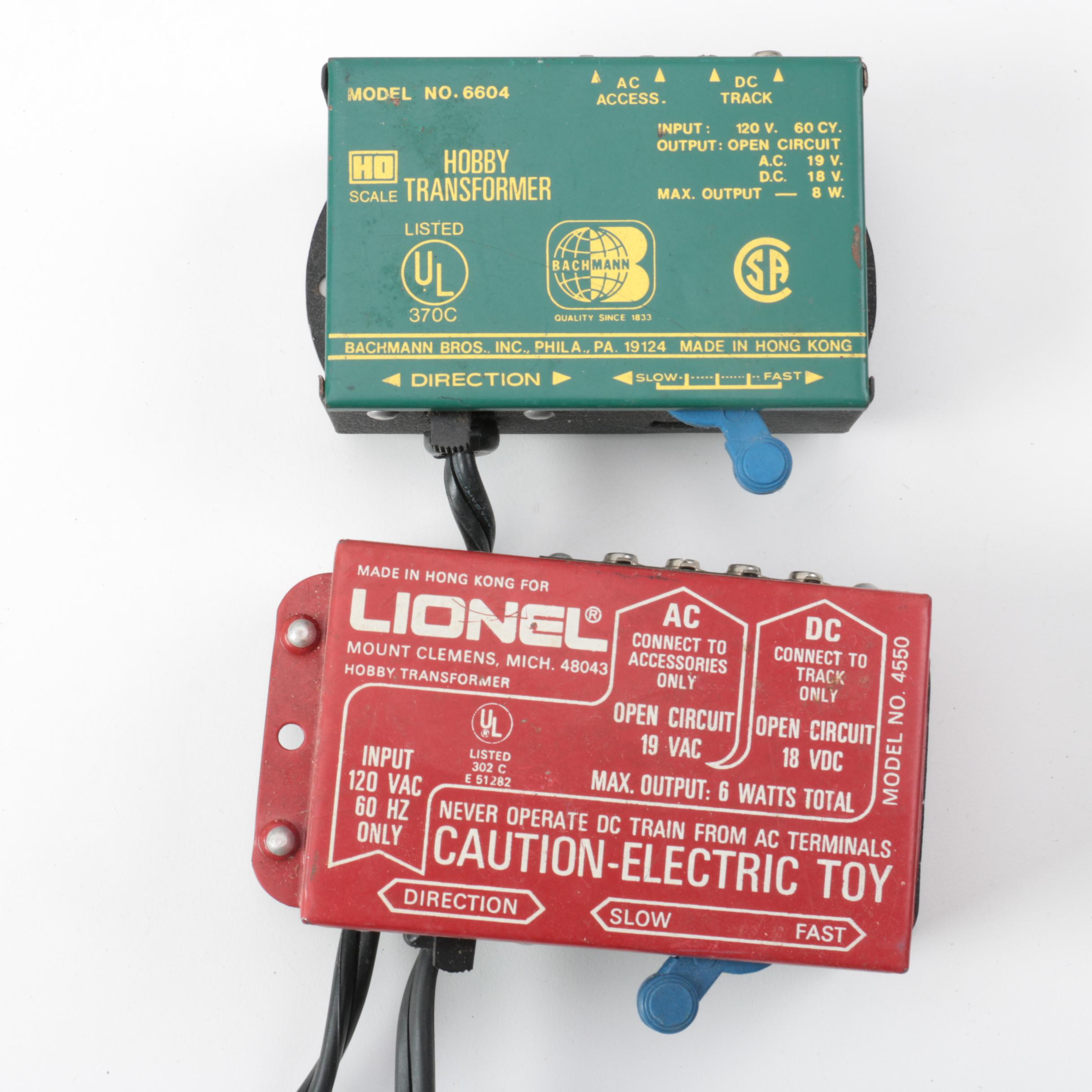 Model Train Transformers, Switches and Accessories