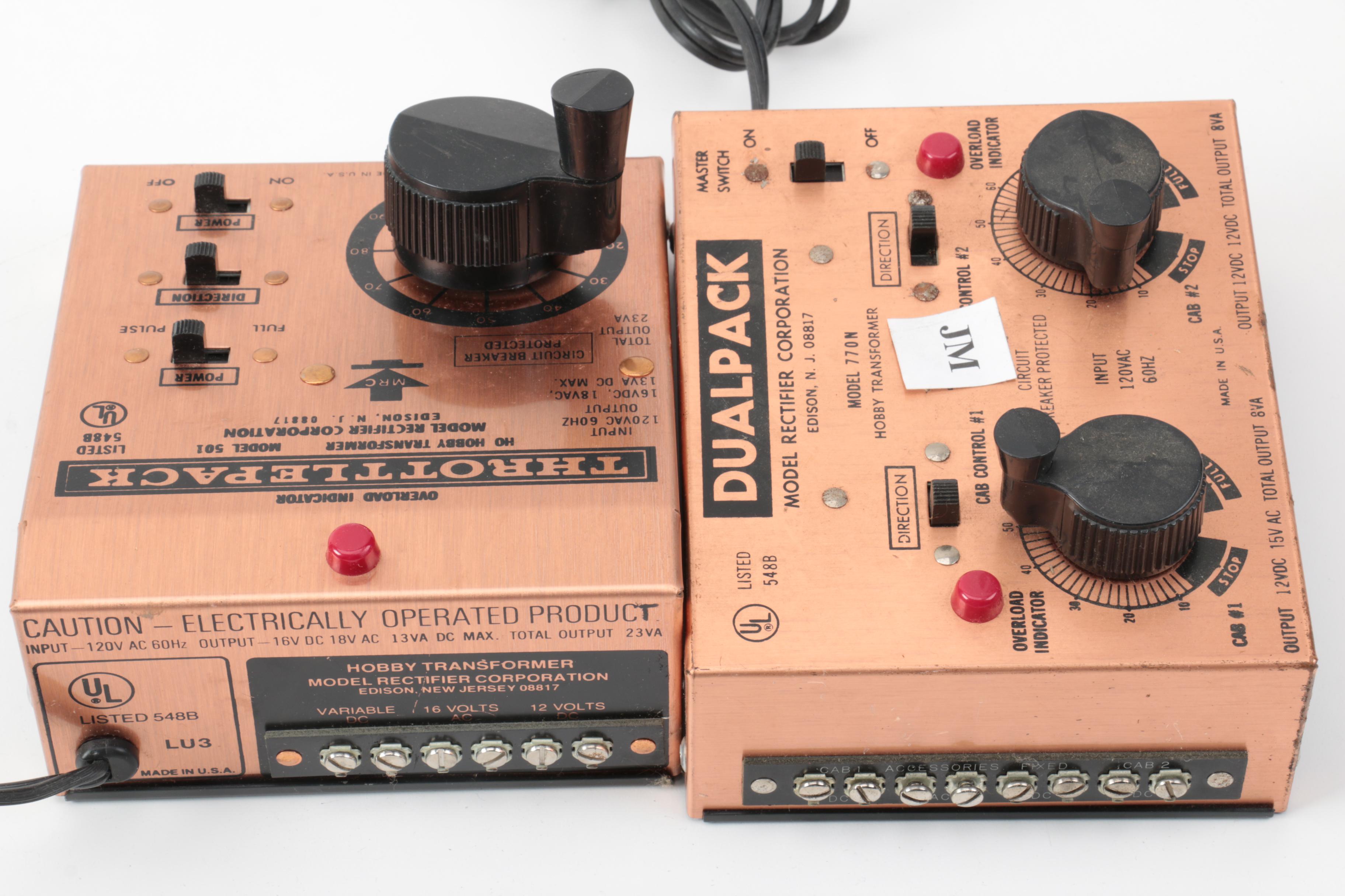 Model Train Transformers, Switches and Accessories