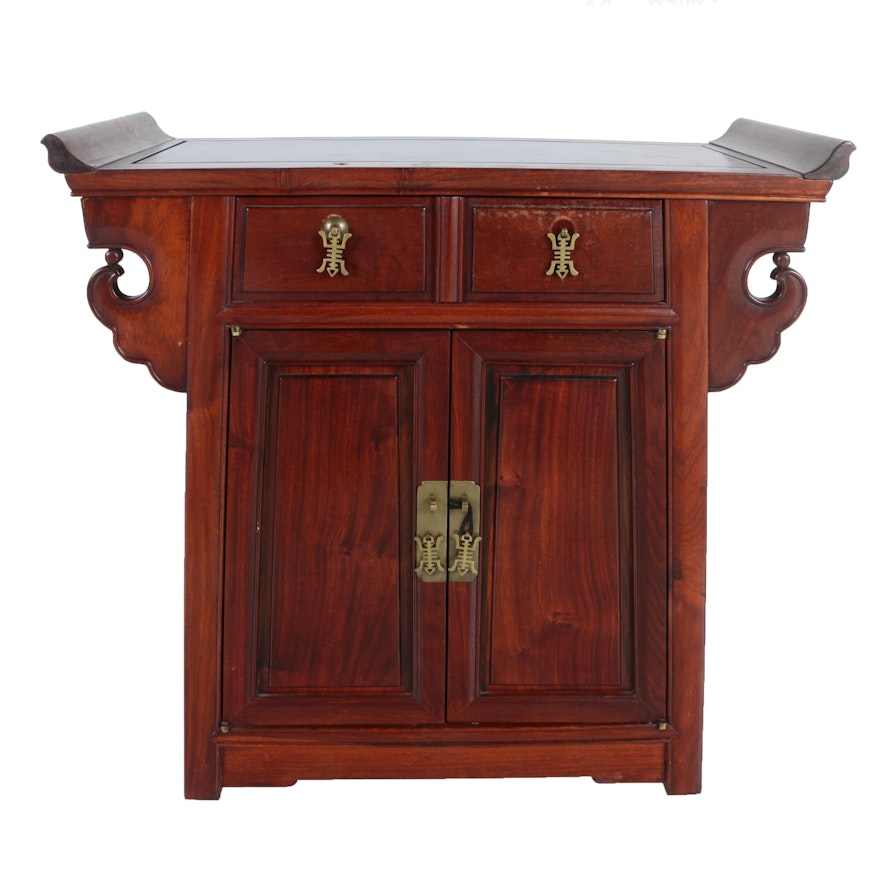 Chinese Altar Style Cabinet
