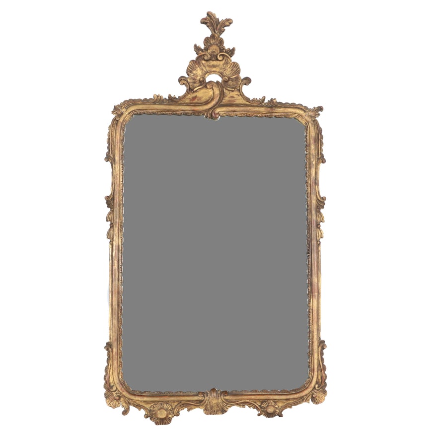 Vintage Rococo Style Wall Mirror