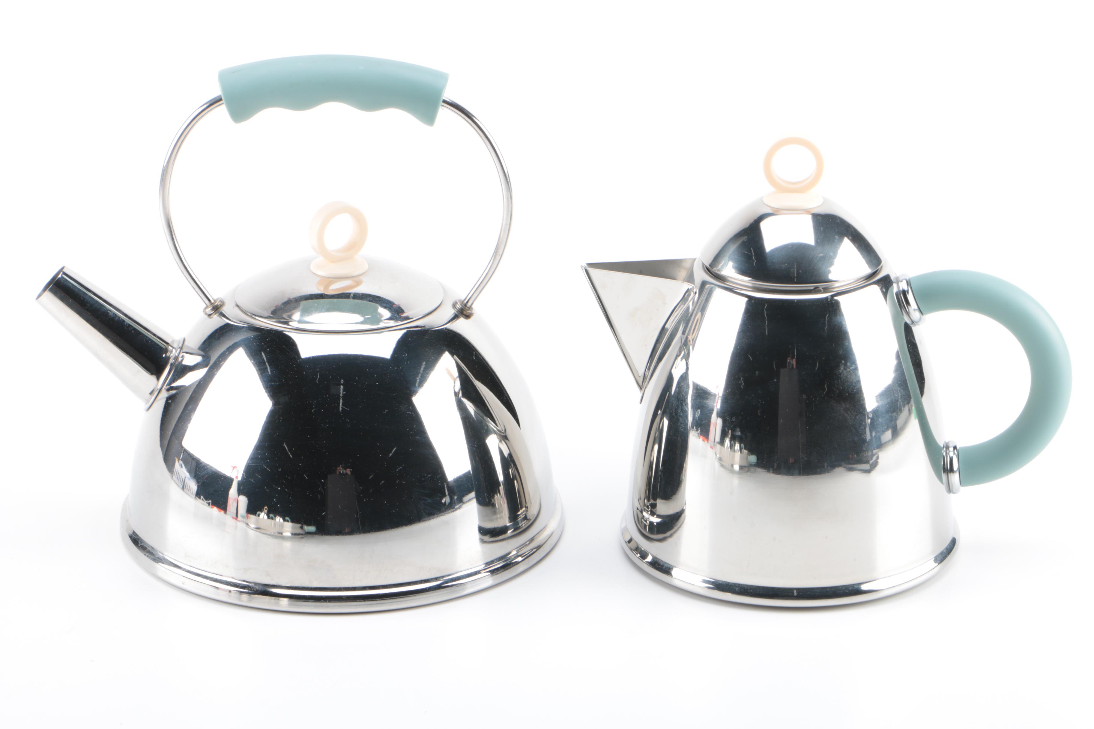 Taiwanese Stainless Tea Set with Kettle