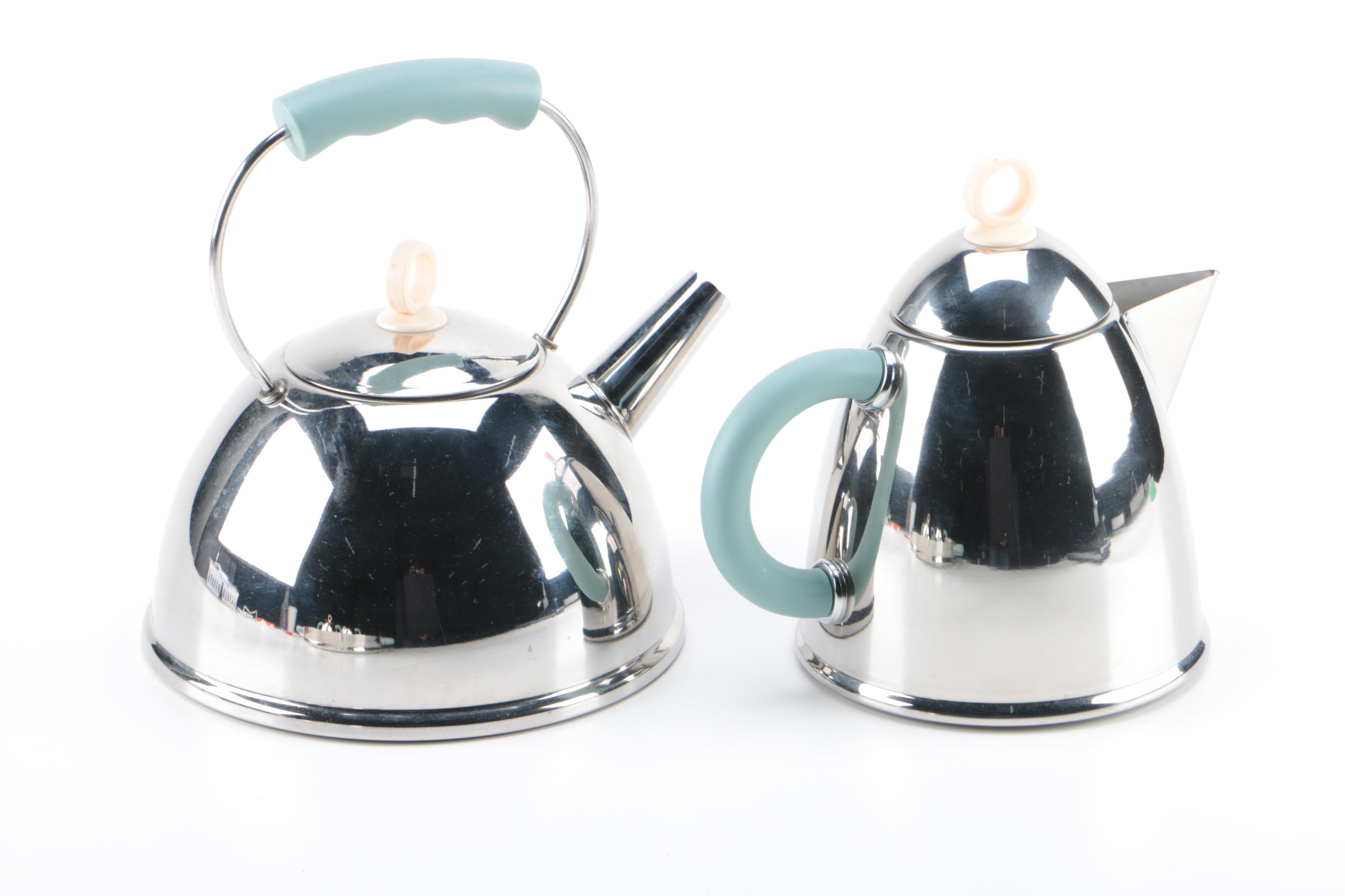 Taiwanese Stainless Tea Set with Kettle