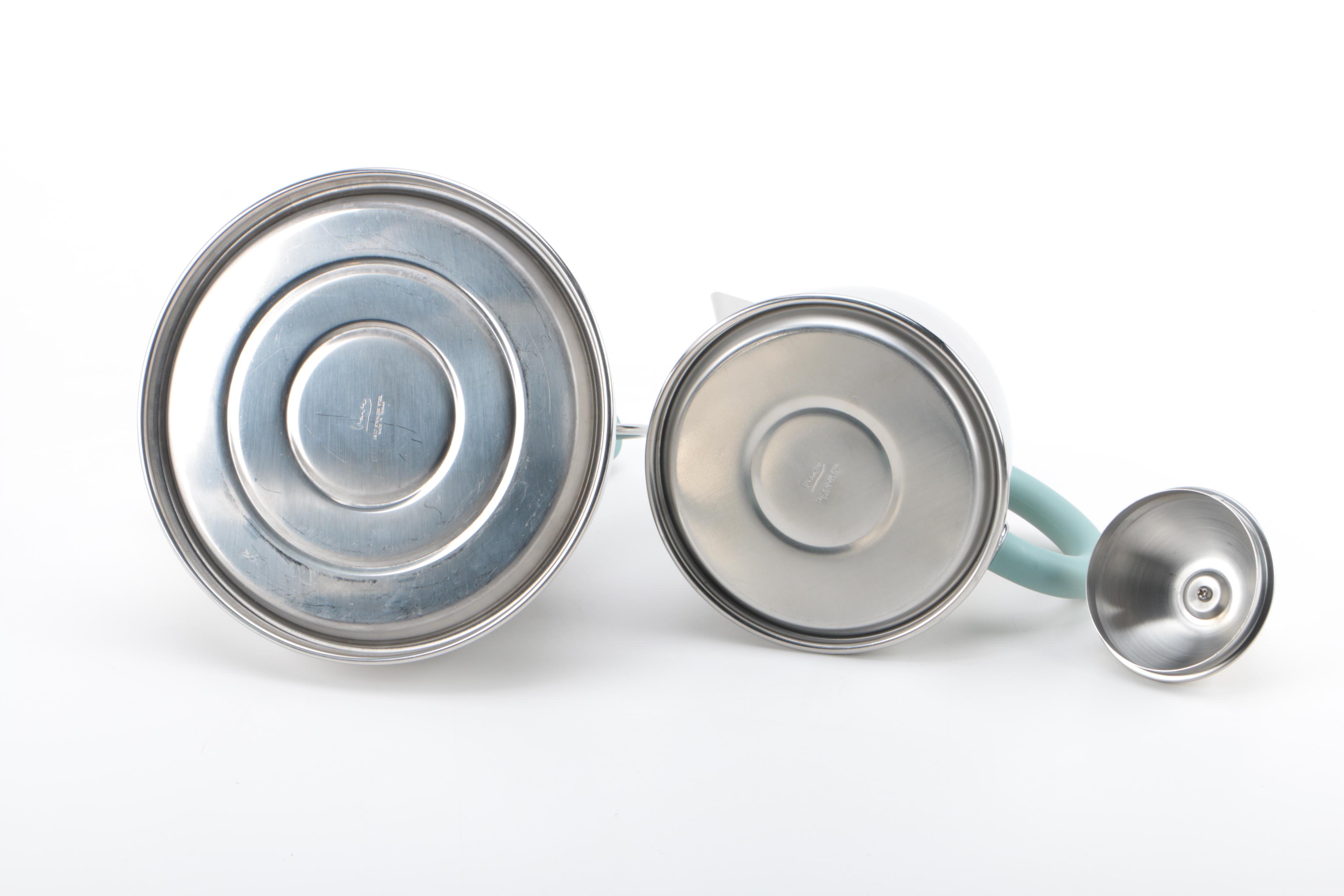 Taiwanese Stainless Tea Set with Kettle