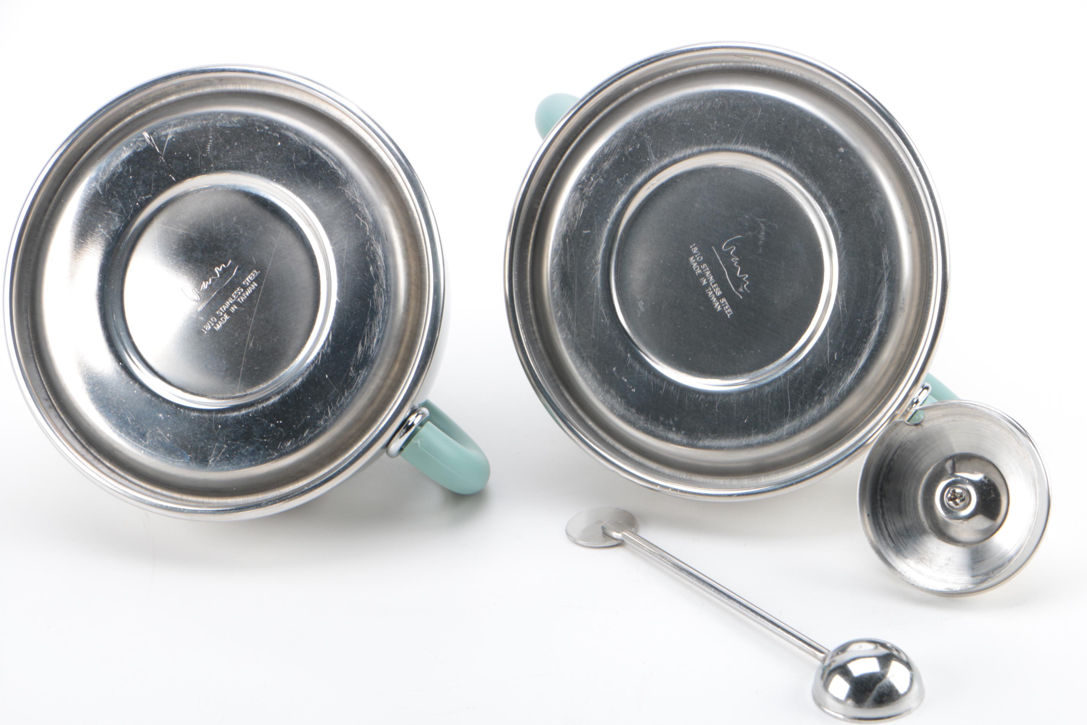 Taiwanese Stainless Tea Set with Kettle