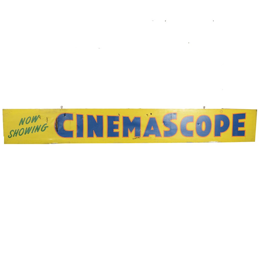 Vintage Cinemascope Sign