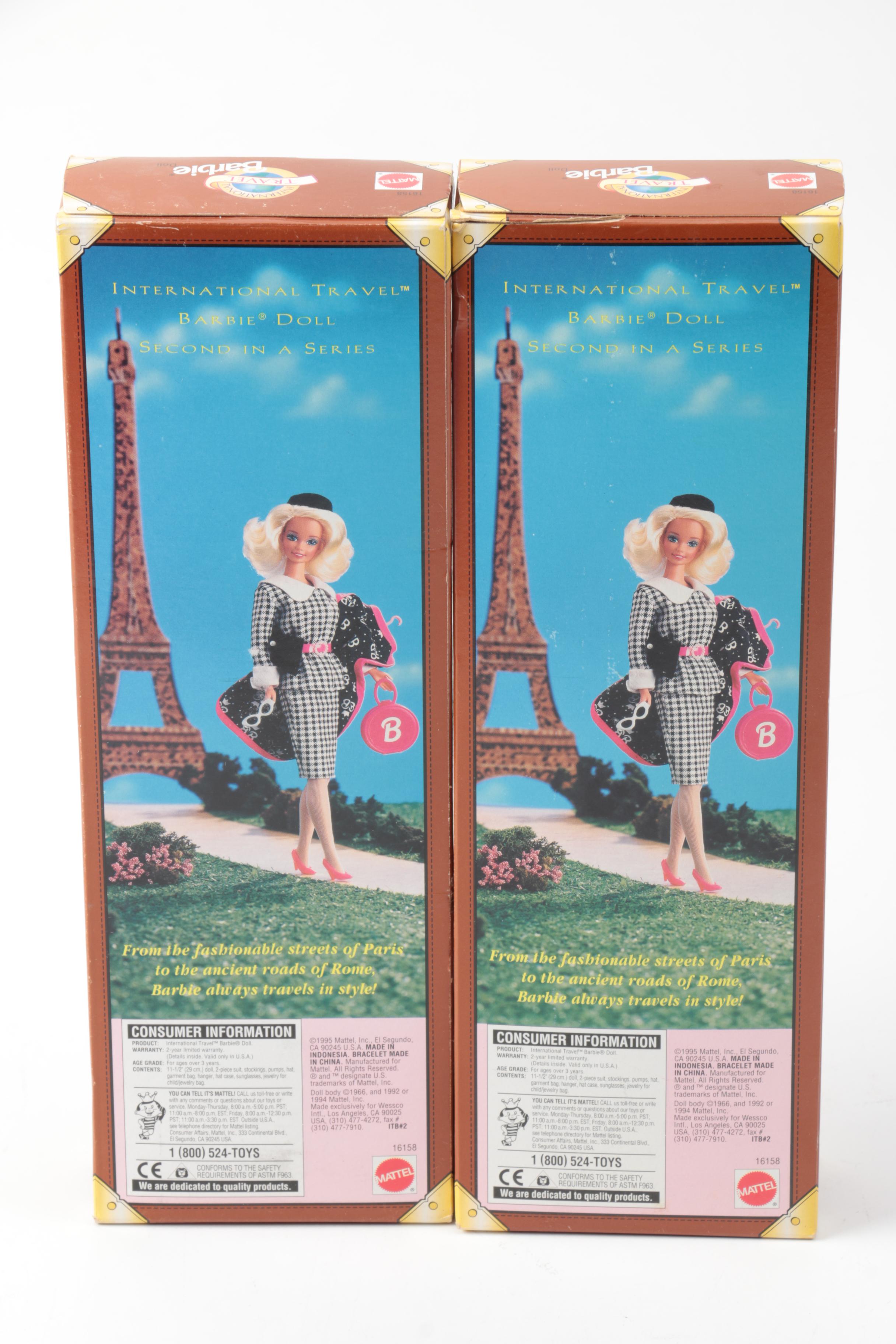International Travel Barbie Dolls