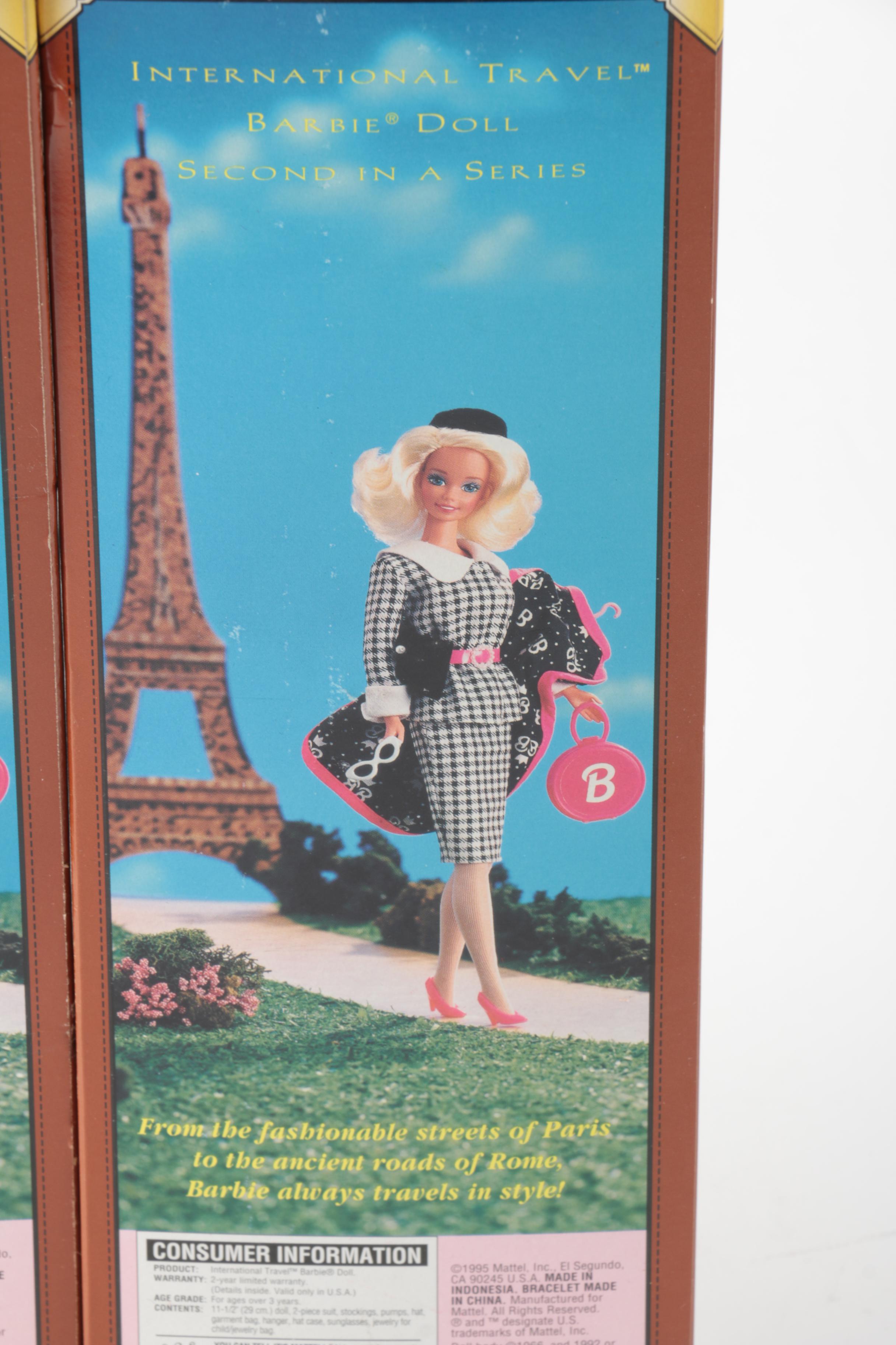 International Travel Barbie Dolls