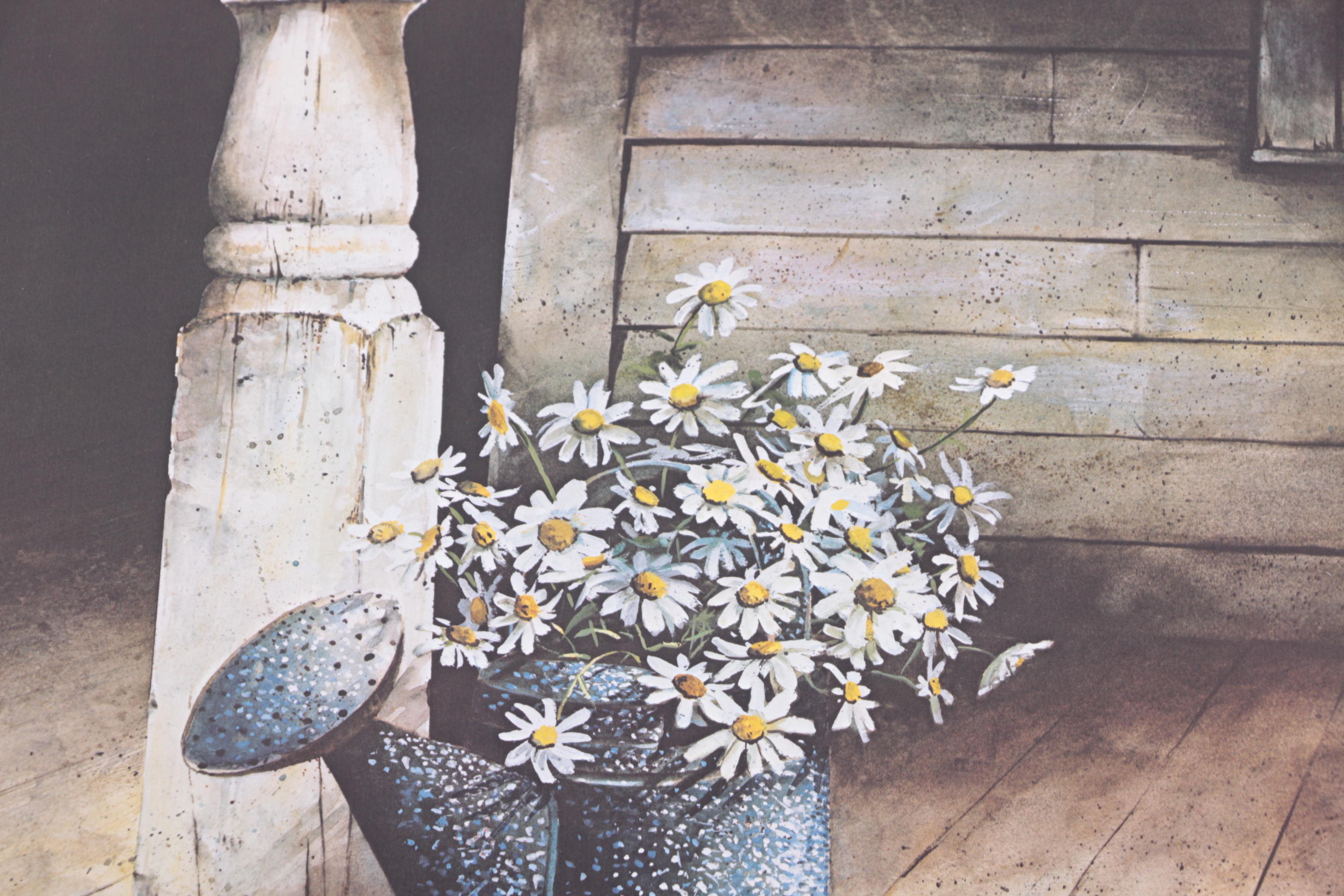 Harold Lovell Exhibition Poster and Offset Lithographs Including Limited Edition