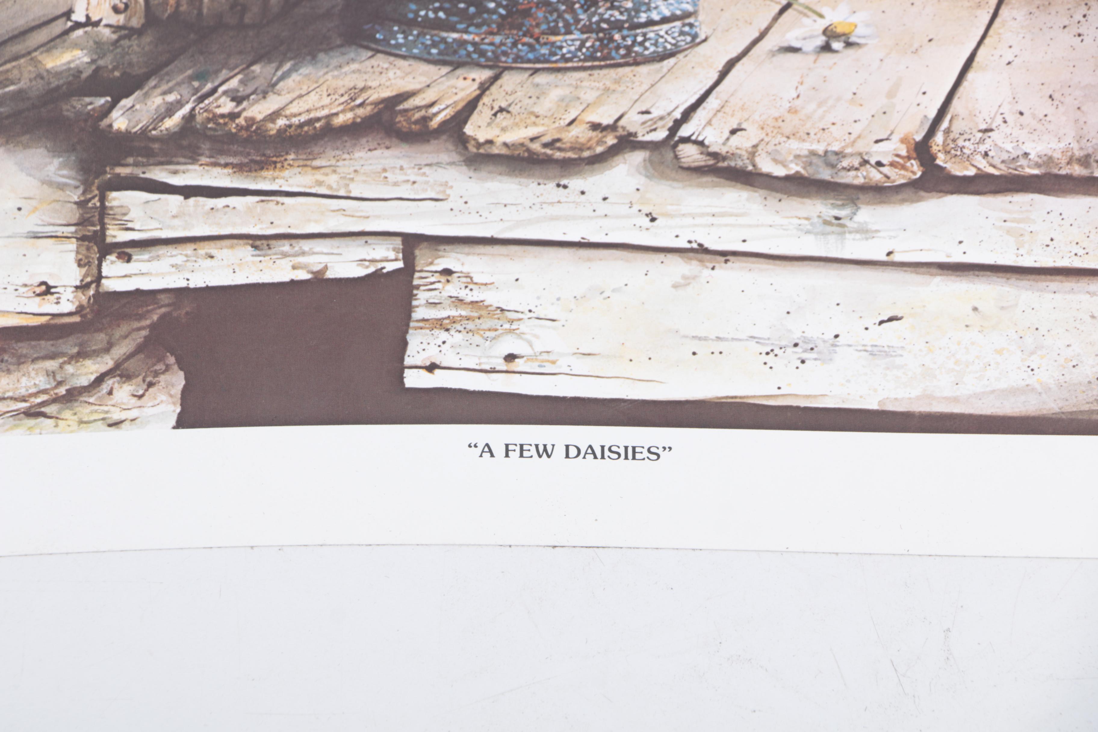 Harold Lovell Exhibition Poster and Offset Lithographs Including Limited Edition