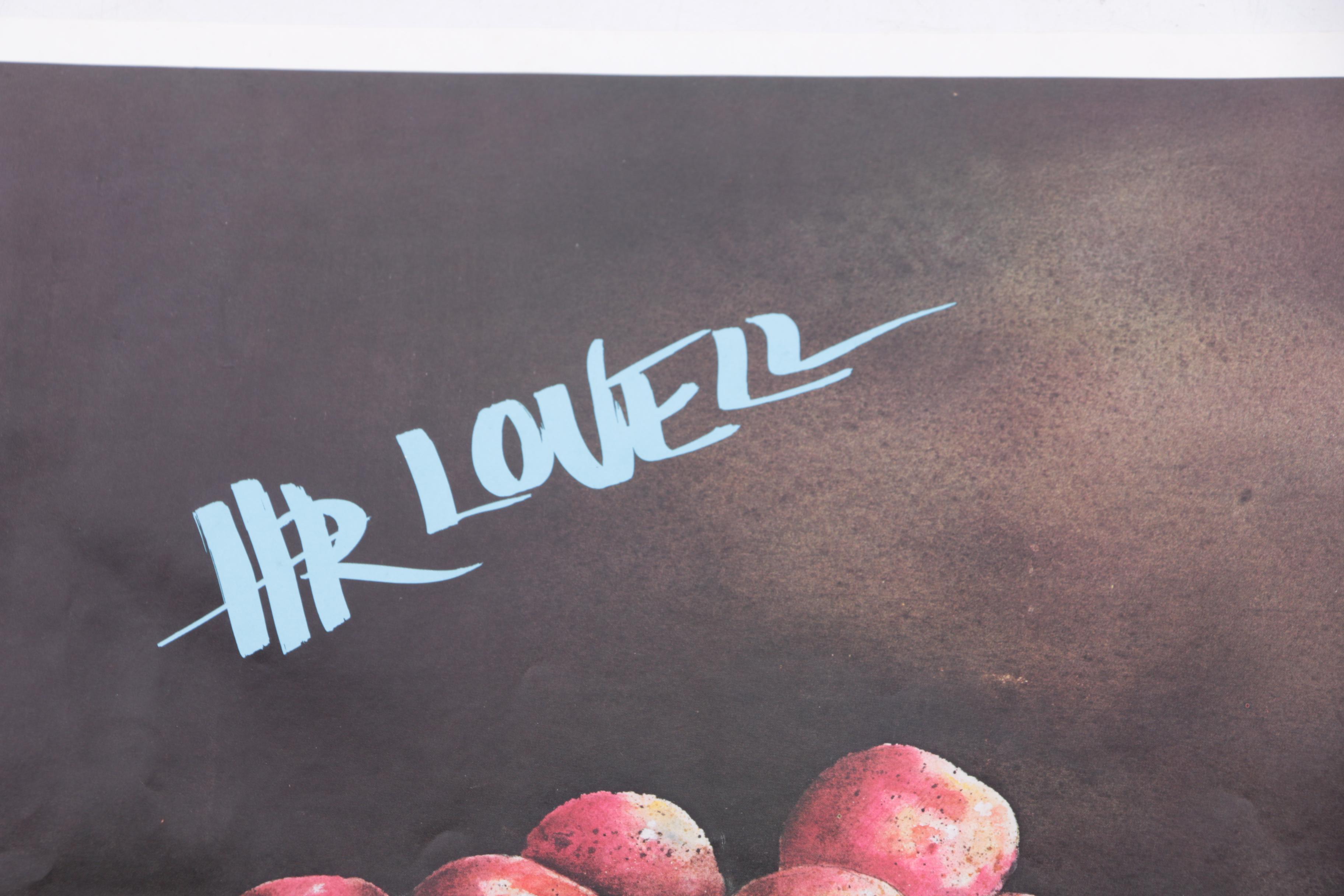 Harold Lovell Exhibition Poster and Offset Lithographs Including Limited Edition