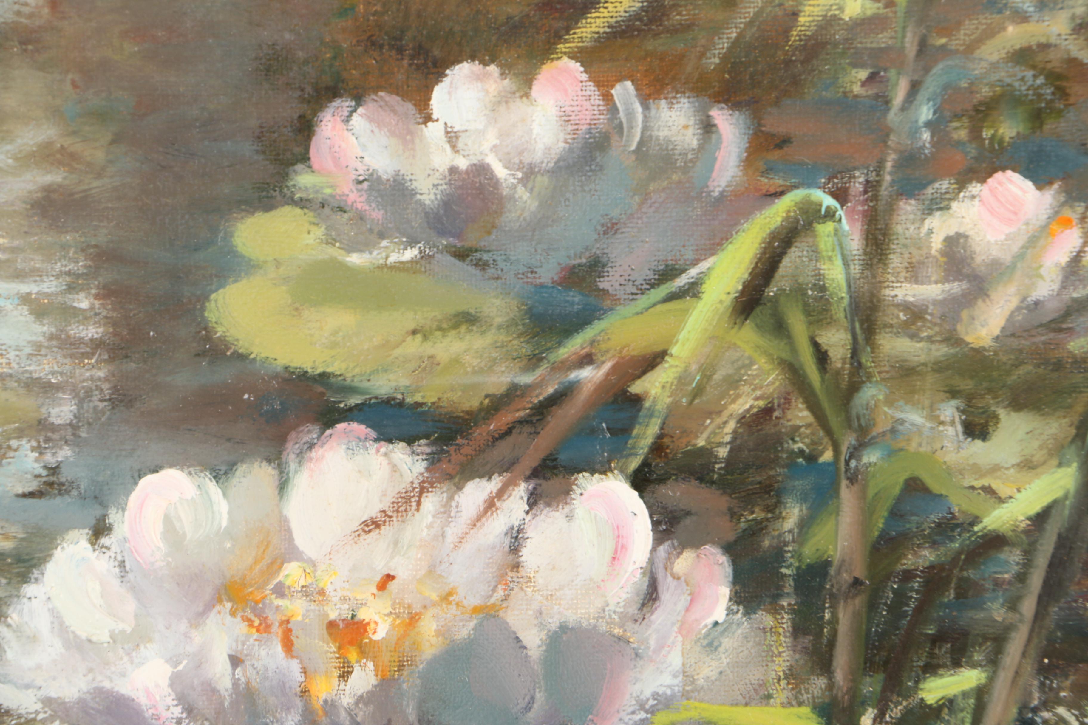 Two Signed Oil Paintings on Canvas Including Pierre Sorel